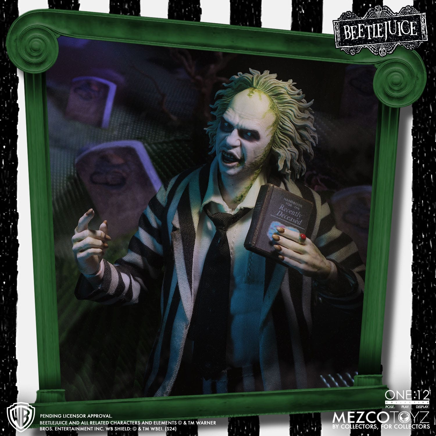Beetlejuice: Beetlejuice Deluxe Edition - 1/12-Actionfiguren-Mezco Toys-Mighty Underground
