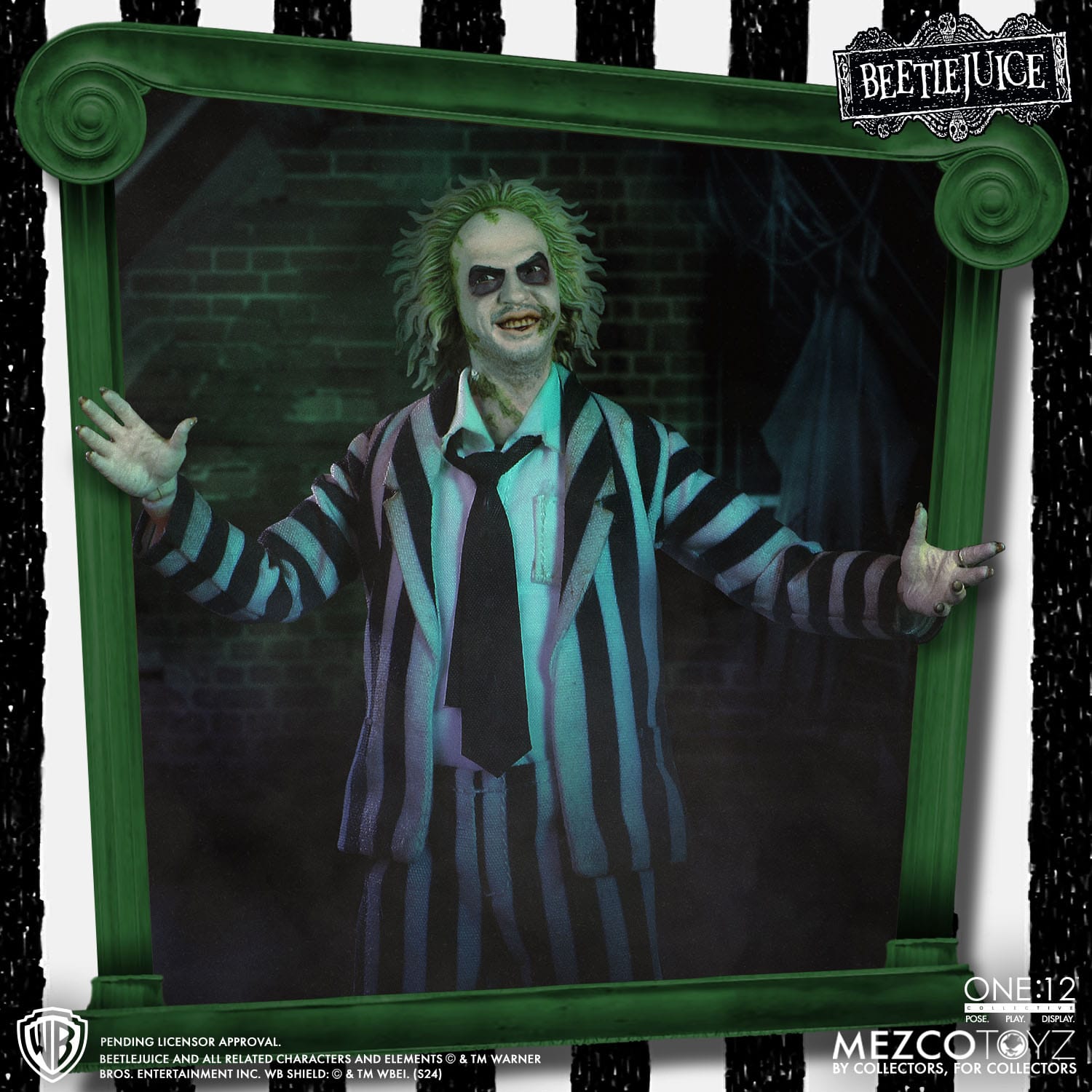Beetlejuice: Beetlejuice Deluxe Edition - 1/12-Actionfiguren-Mezco Toys-Mighty Underground