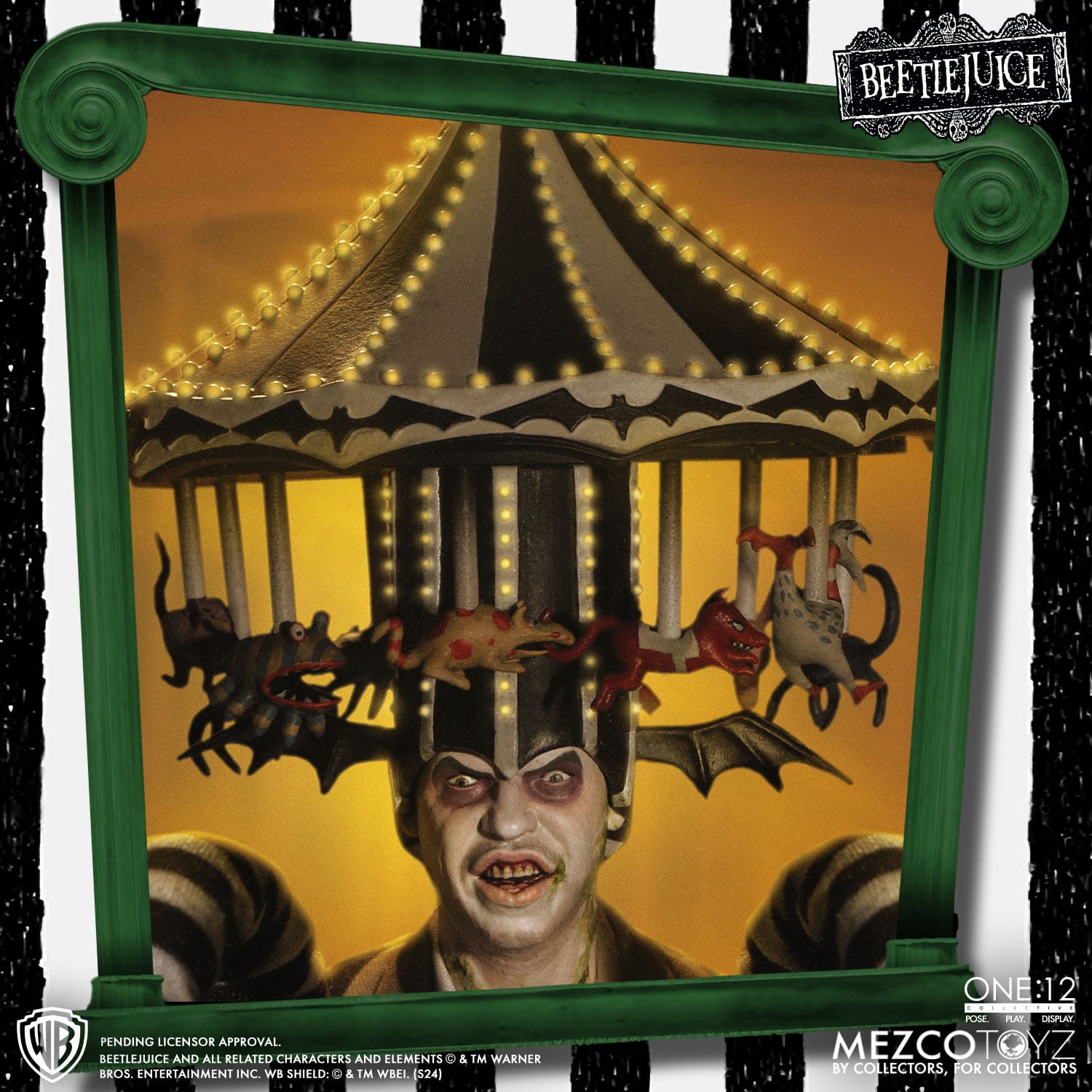 Beetlejuice: Beetlejuice Deluxe Edition - 1/12-Actionfiguren-Mezco Toys-Mighty Underground