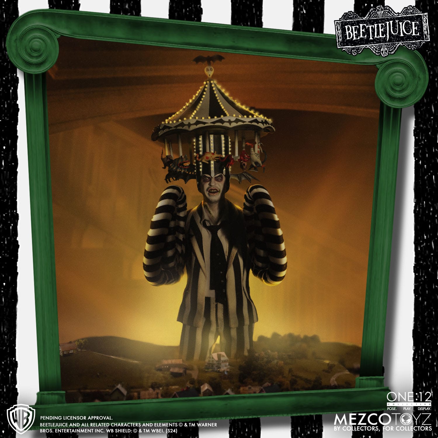 Beetlejuice: Beetlejuice Deluxe Edition - 1/12-Actionfiguren-Mezco Toys-Mighty Underground