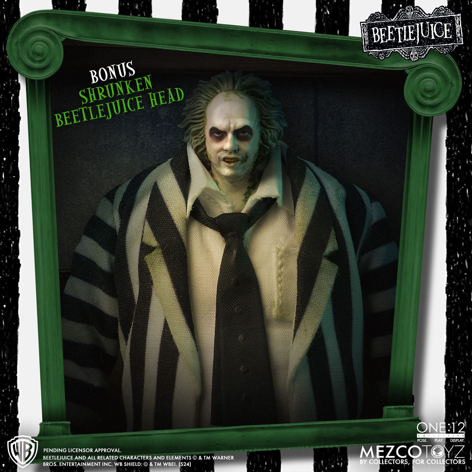Beetlejuice: Beetlejuice Deluxe Edition - 1/12-Actionfiguren-Mezco Toys-Mighty Underground