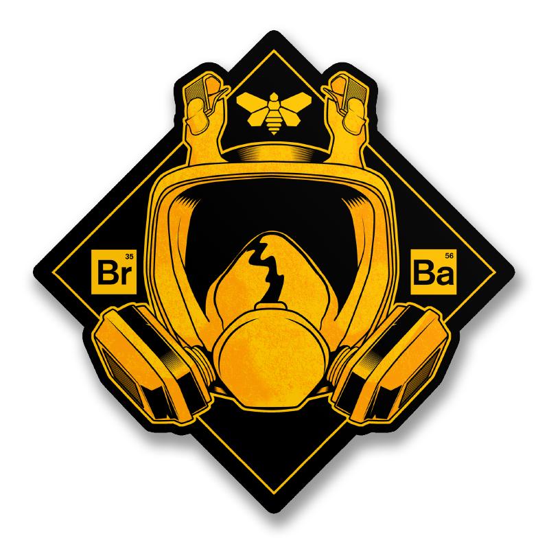 Breaking Bad Mask Sticker
