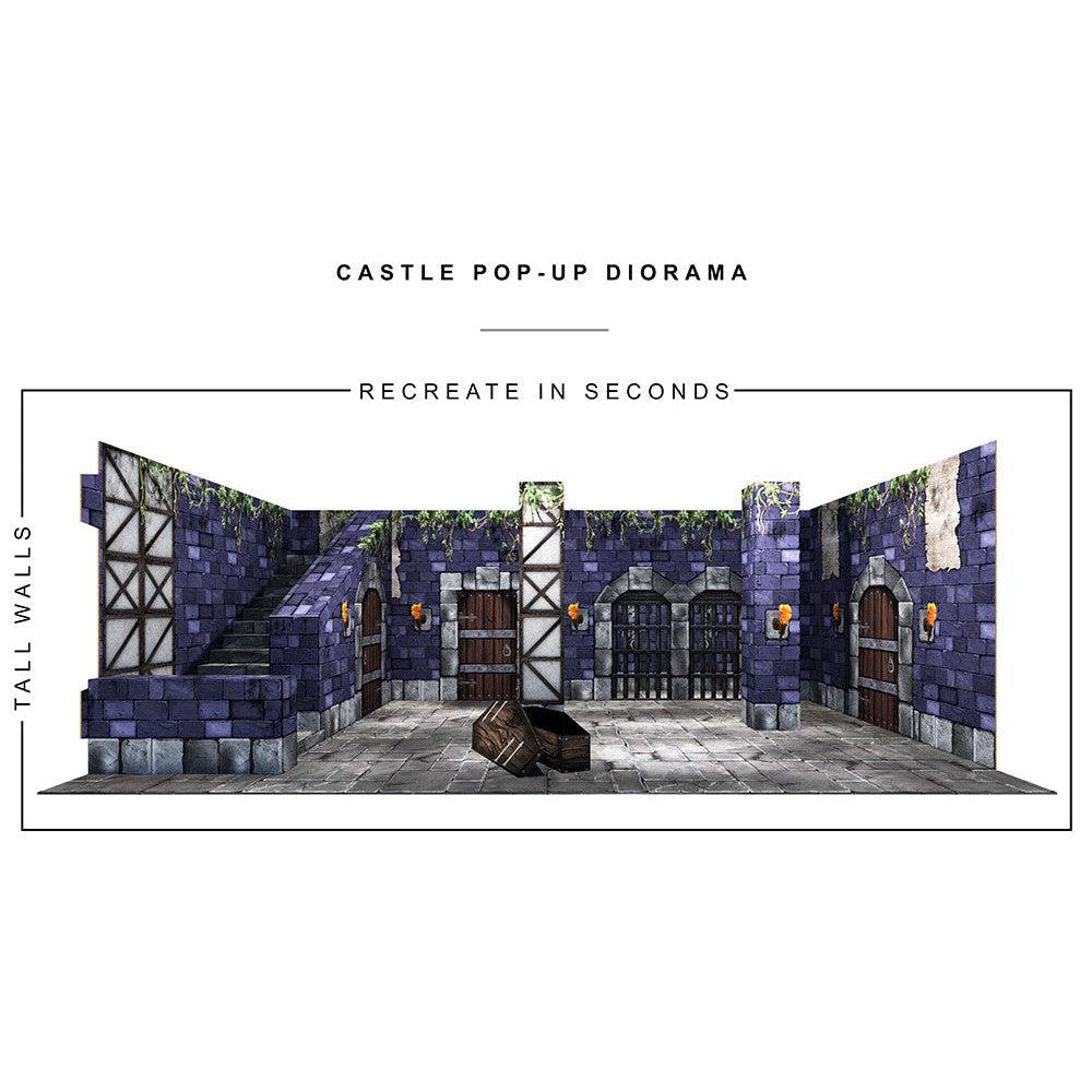 Castle Pop-Up - Diorama - 1/12-Actionfiguren-Extreme Sets-Mighty Underground