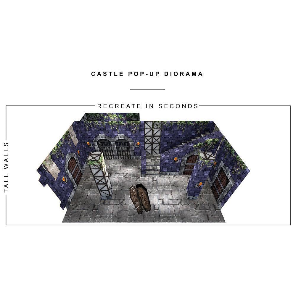 Castle Pop-Up - Diorama - 1/12-Actionfiguren-Extreme Sets-Mighty Underground