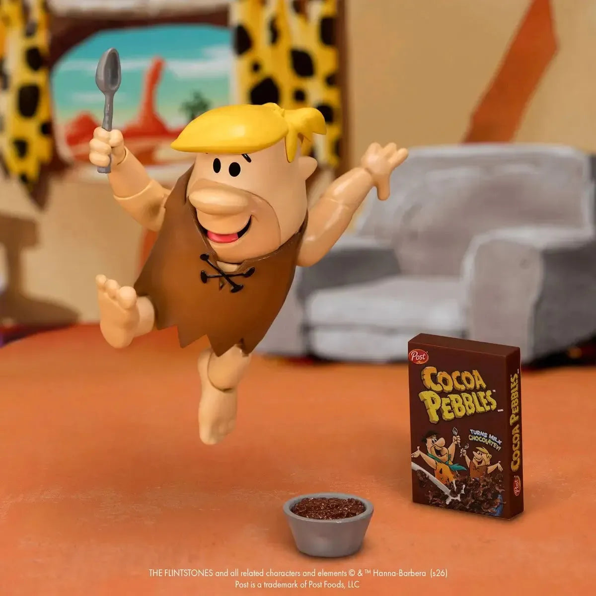 Cocoa Pebbles: Barney Rubble-Actionfiguren-Jada Toys-Mighty Underground