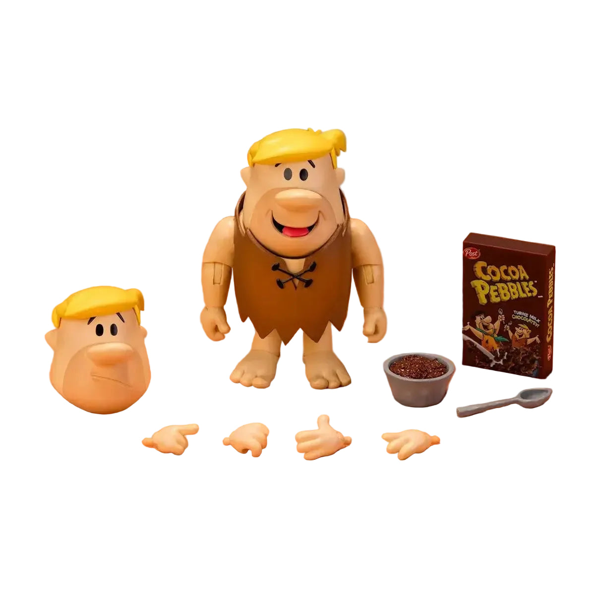 Cocoa Pebbles: Barney Rubble-Actionfiguren-Jada Toys-Mighty Underground