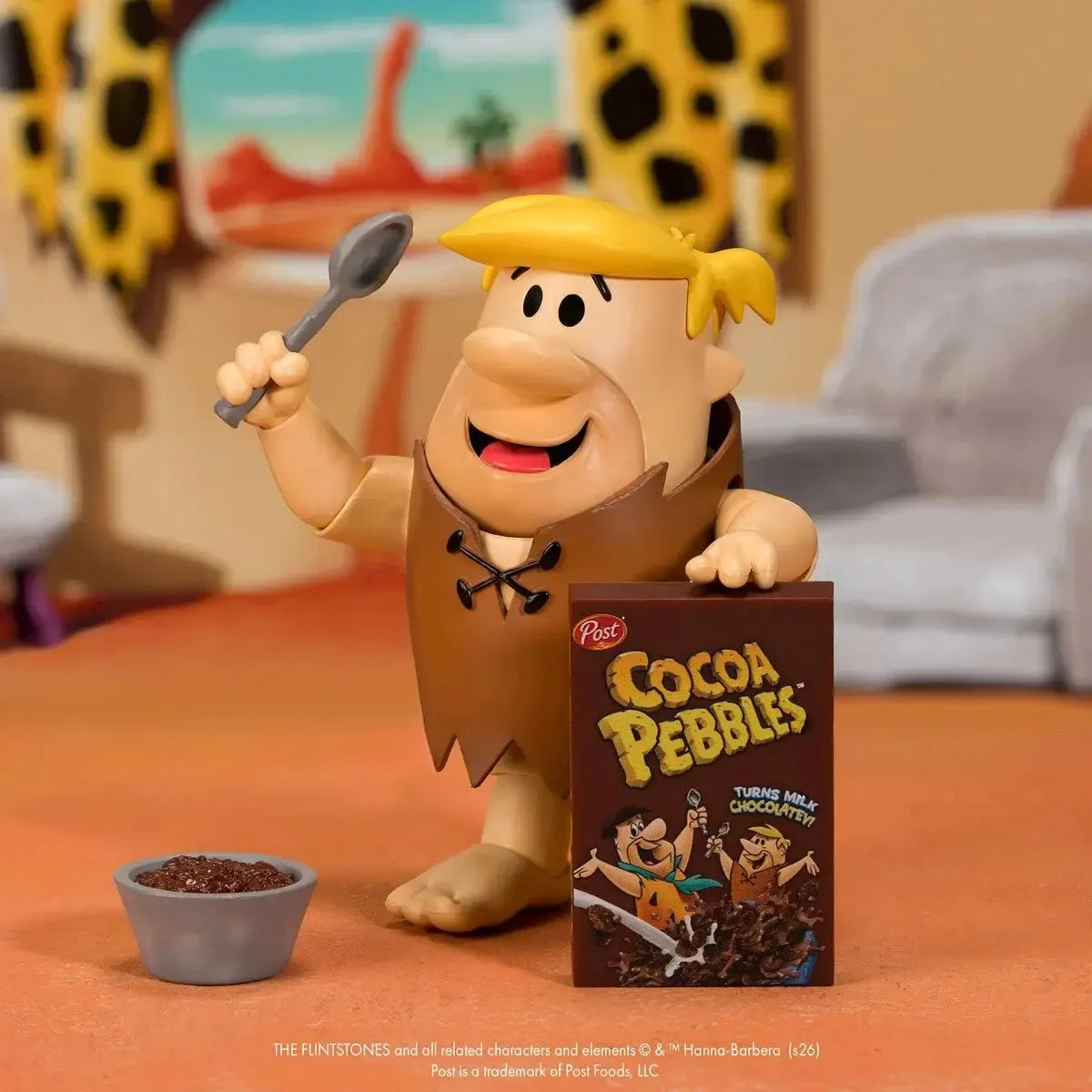 Cocoa Pebbles: Barney Rubble-Actionfiguren-Jada Toys-Mighty Underground