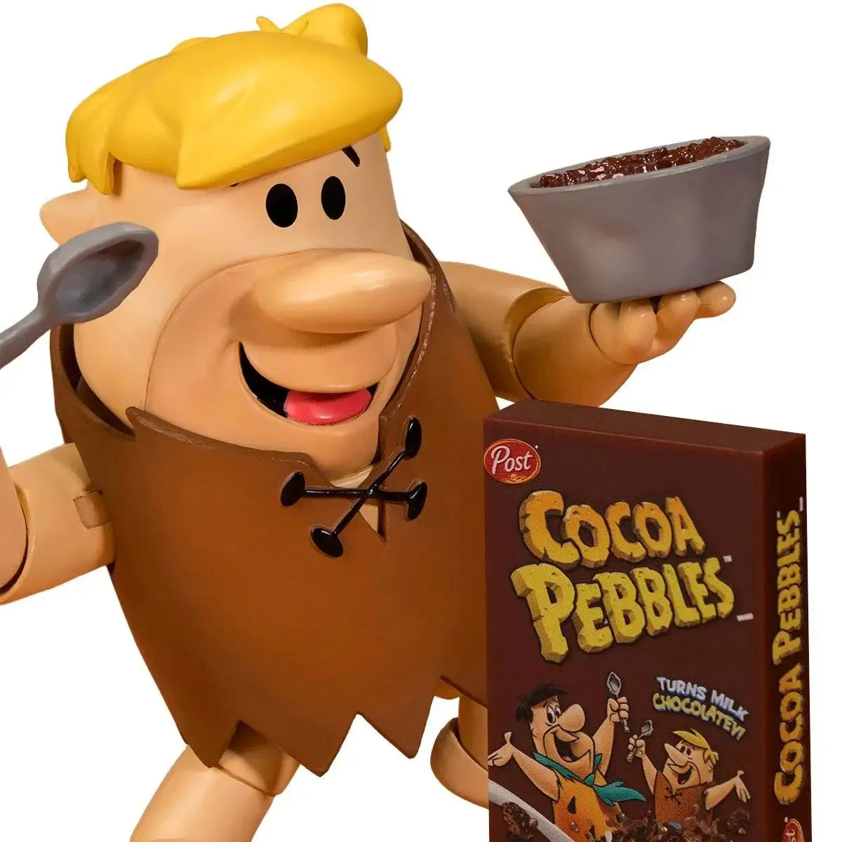 Cocoa Pebbles: Barney Rubble-Actionfiguren-Jada Toys-Mighty Underground