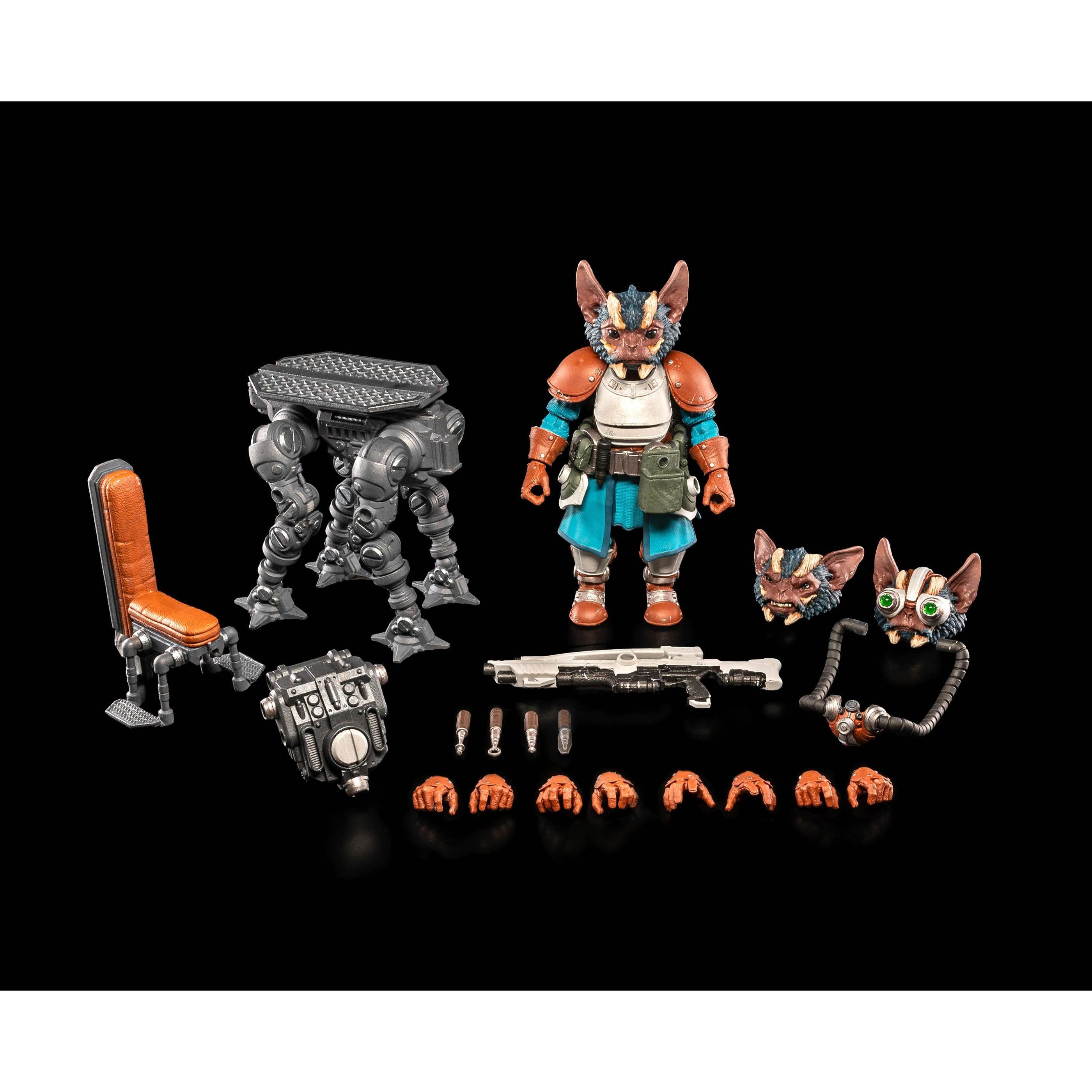 Cosmic Legions: Dr. Zajjarii-Actionfiguren-Four Horsemen Toy Design-Mighty Underground