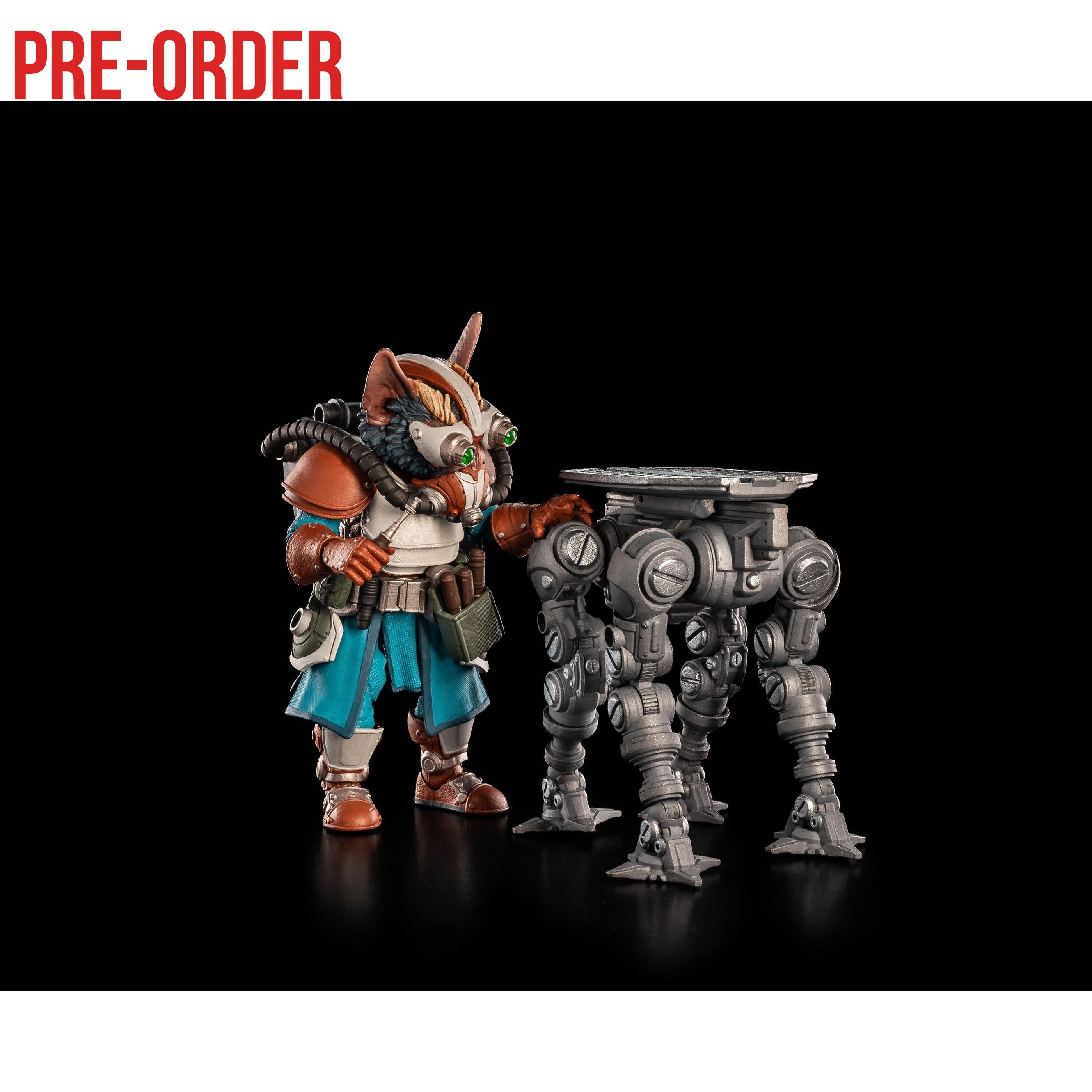Cosmic Legions: Dr. Zajjarii-Actionfiguren-Four Horsemen Toy Design-Mighty Underground