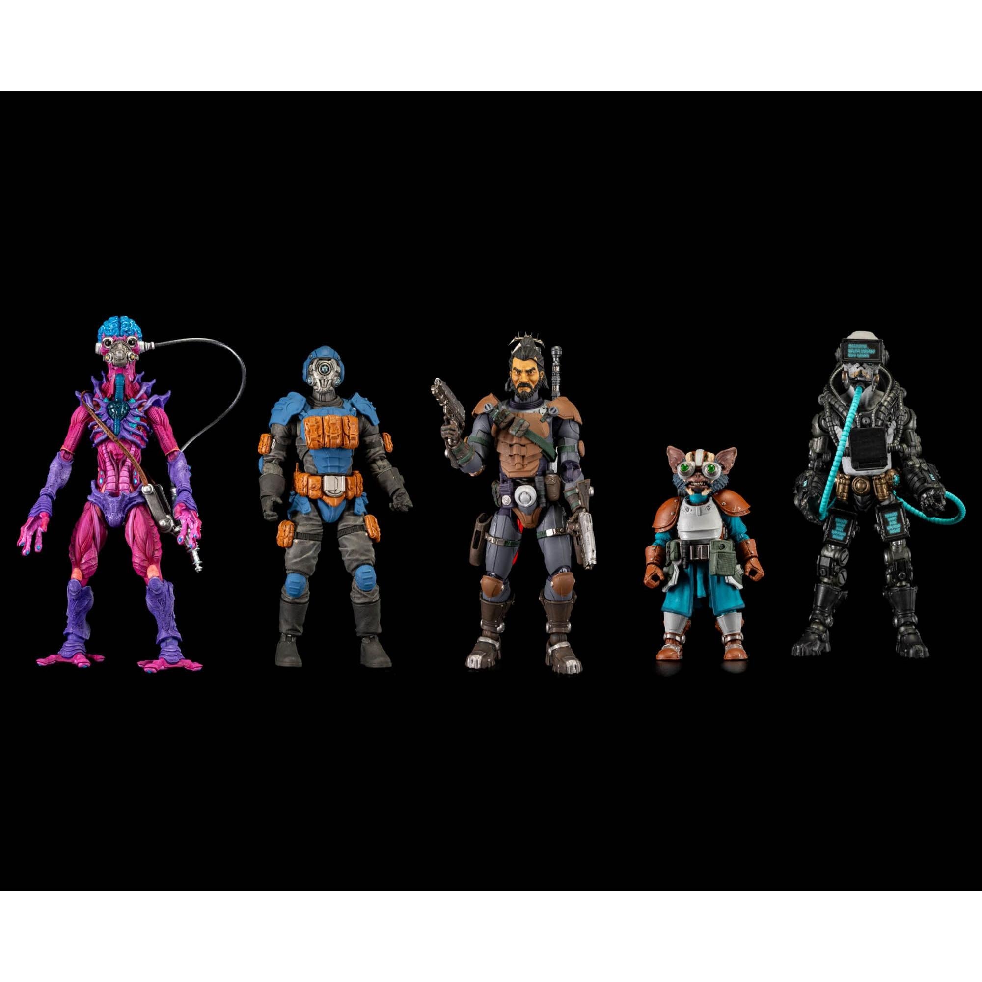 Cosmic Legions: Mortal Thorn - Heads Pack-Actionfiguren-Four Horsemen Toy Design-Mighty Underground