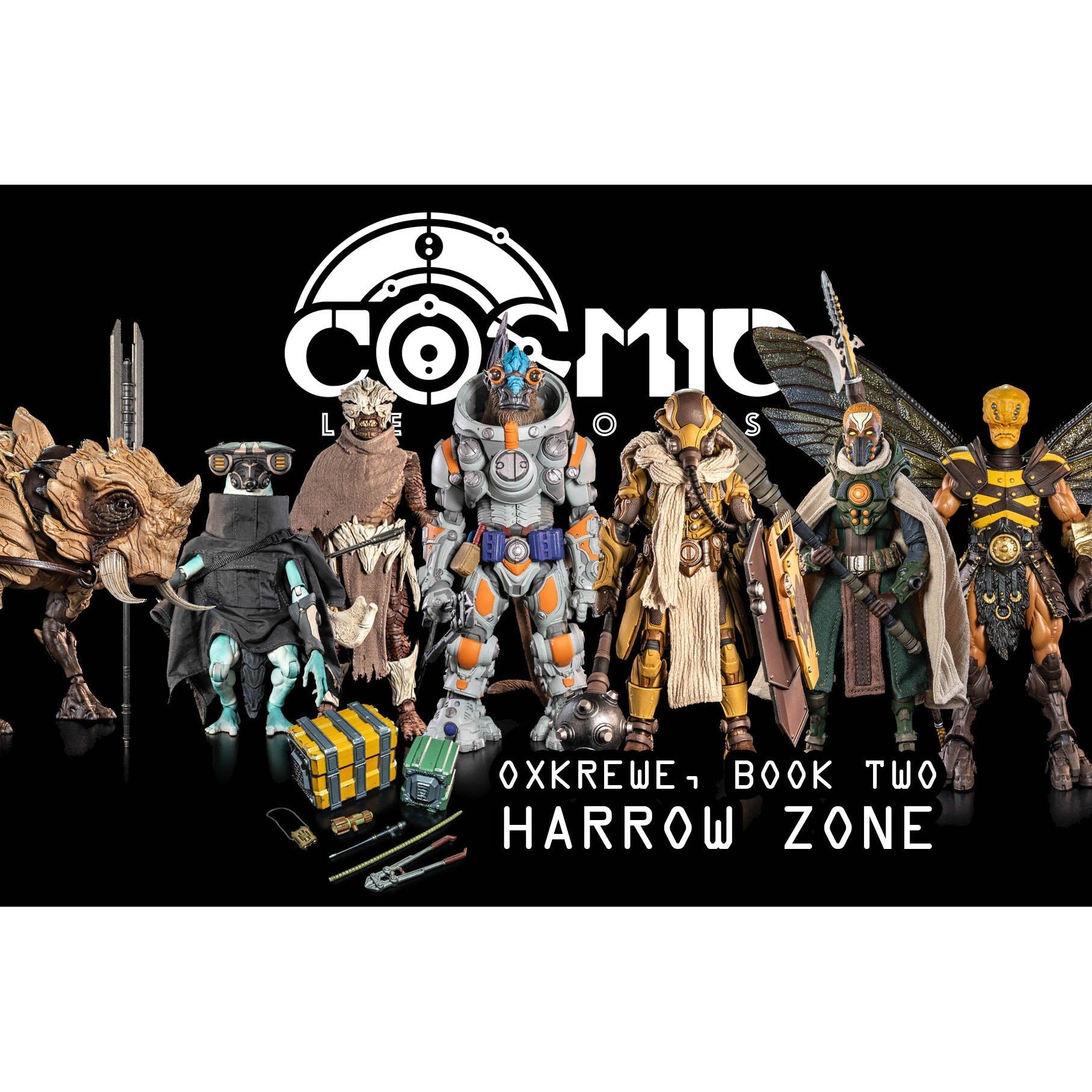 Cosmic Legions: OxKrewe Harrow Zone - All In Set-Mighty Underground-Mighty Underground