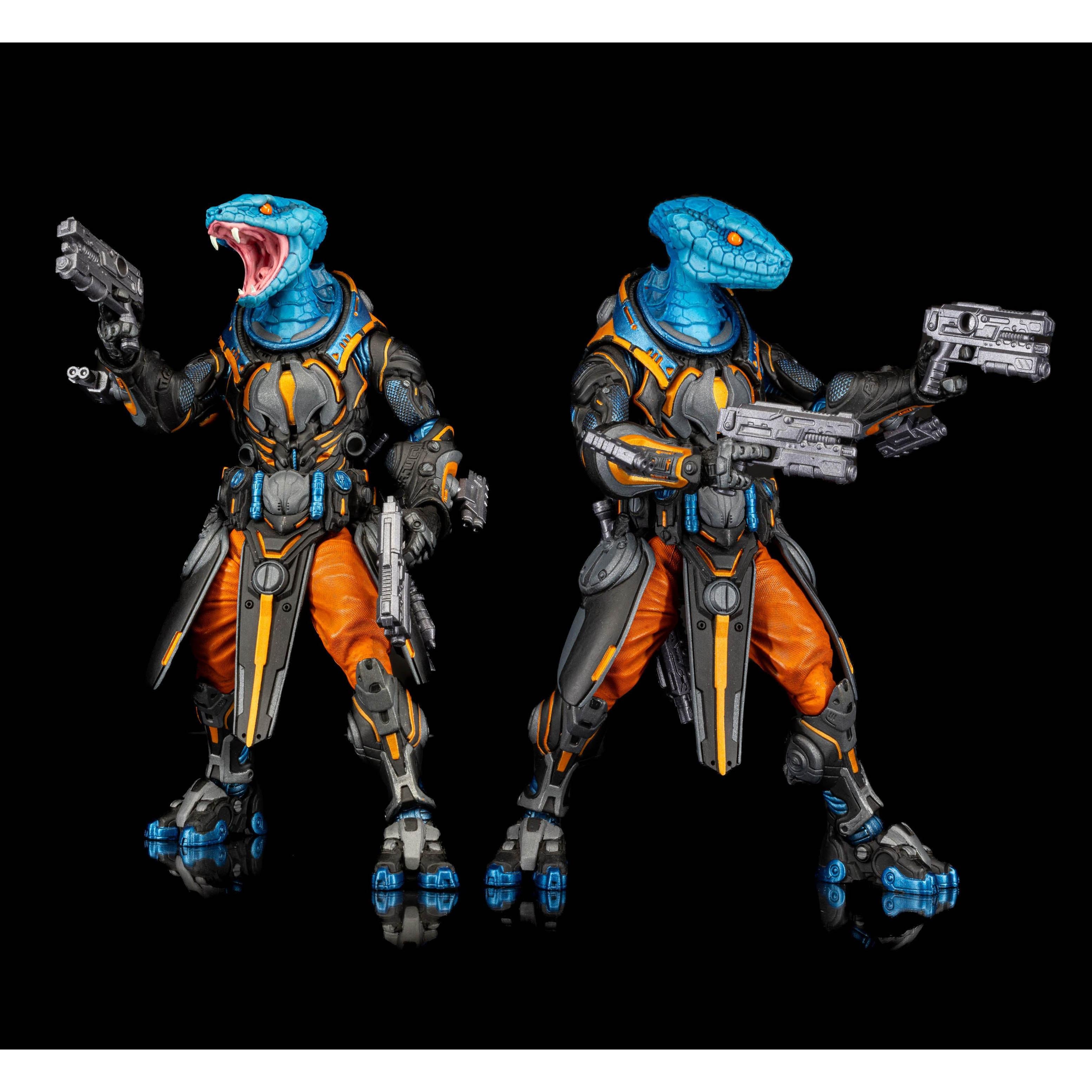 Cosmic Legions: Serpent Soldiers Set - Character Pack-Actionfiguren-Four Horsemen Toy Design-Mighty Underground