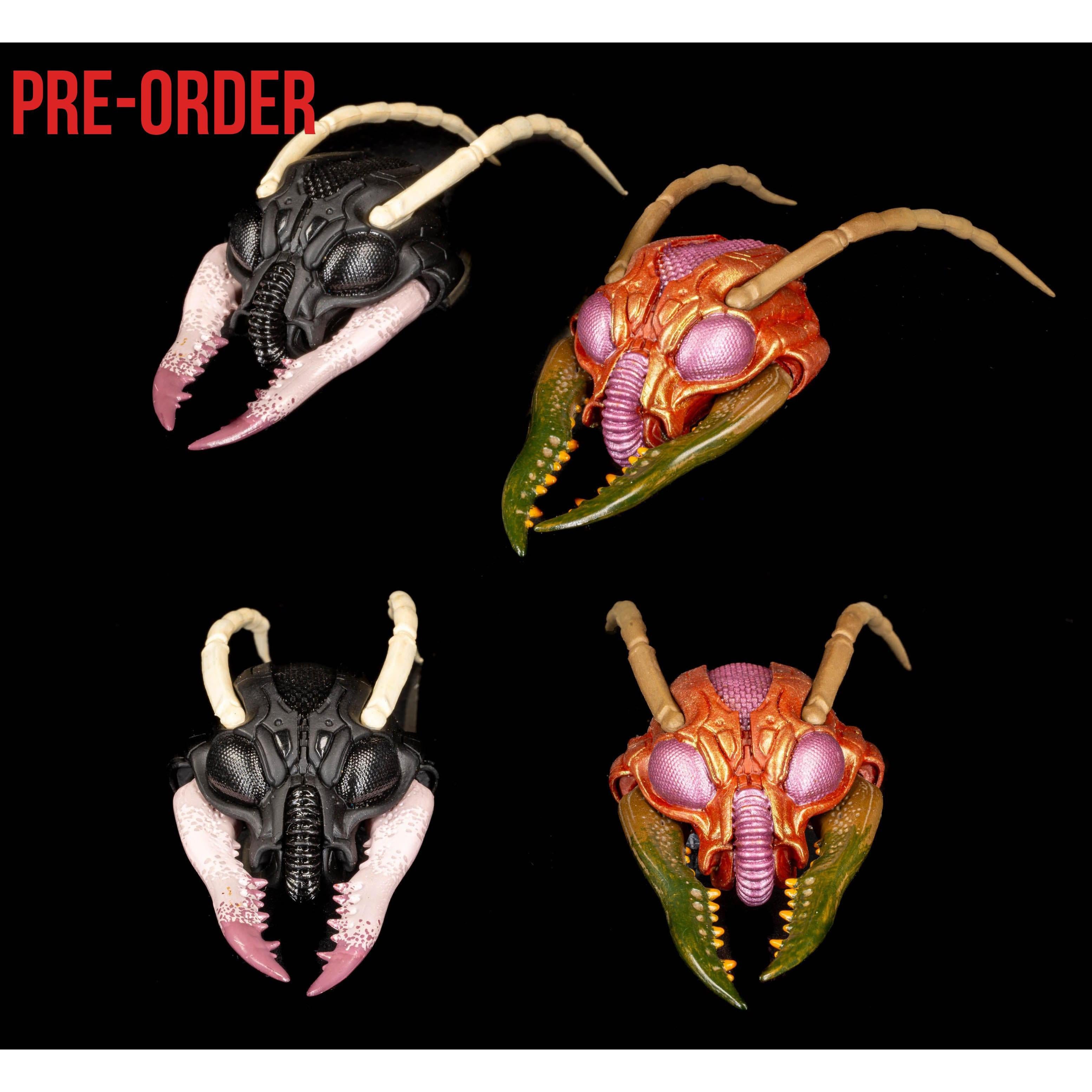 Cosmic Legions: Sphexxian Helmets Set - Character Pack