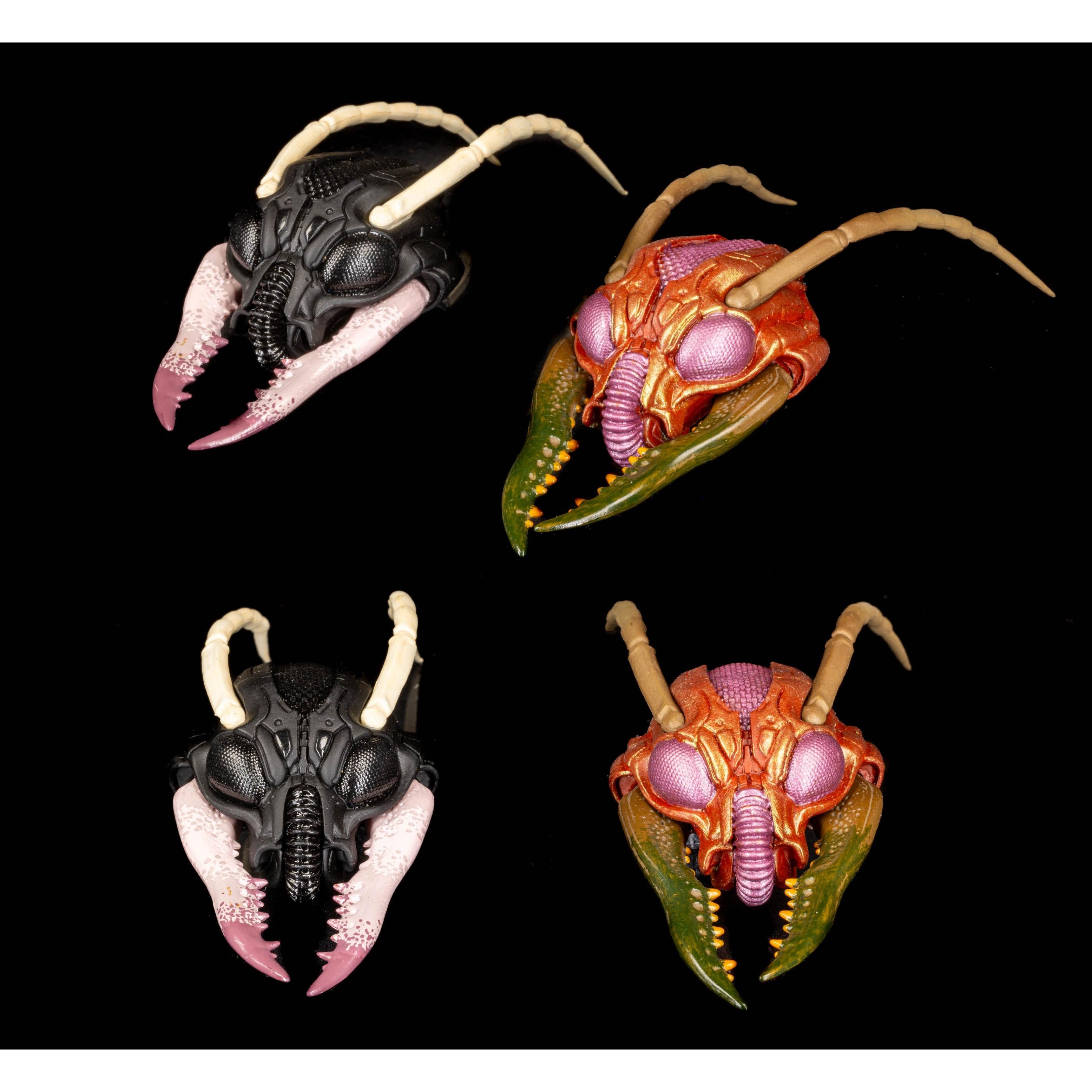 Cosmic Legions: Sphexxian Helmets Set - Character Pack-Actionfiguren-Four Horsemen Toy Design-Mighty Underground