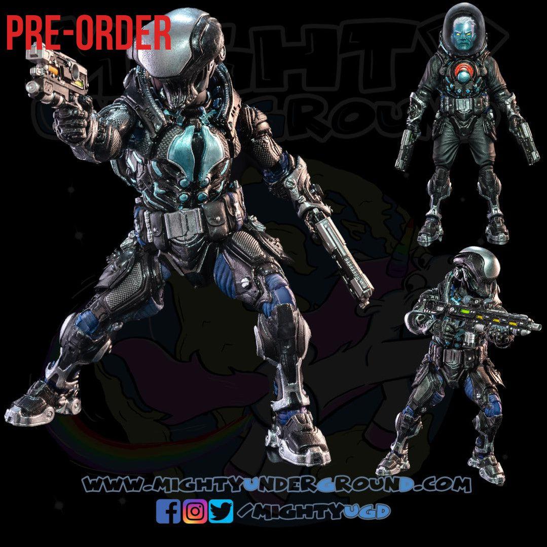 Cosmic Legions: The Shadow Circle (Exclusive)-Actionfiguren-Four Horsemen Toy Design-Mighty Underground