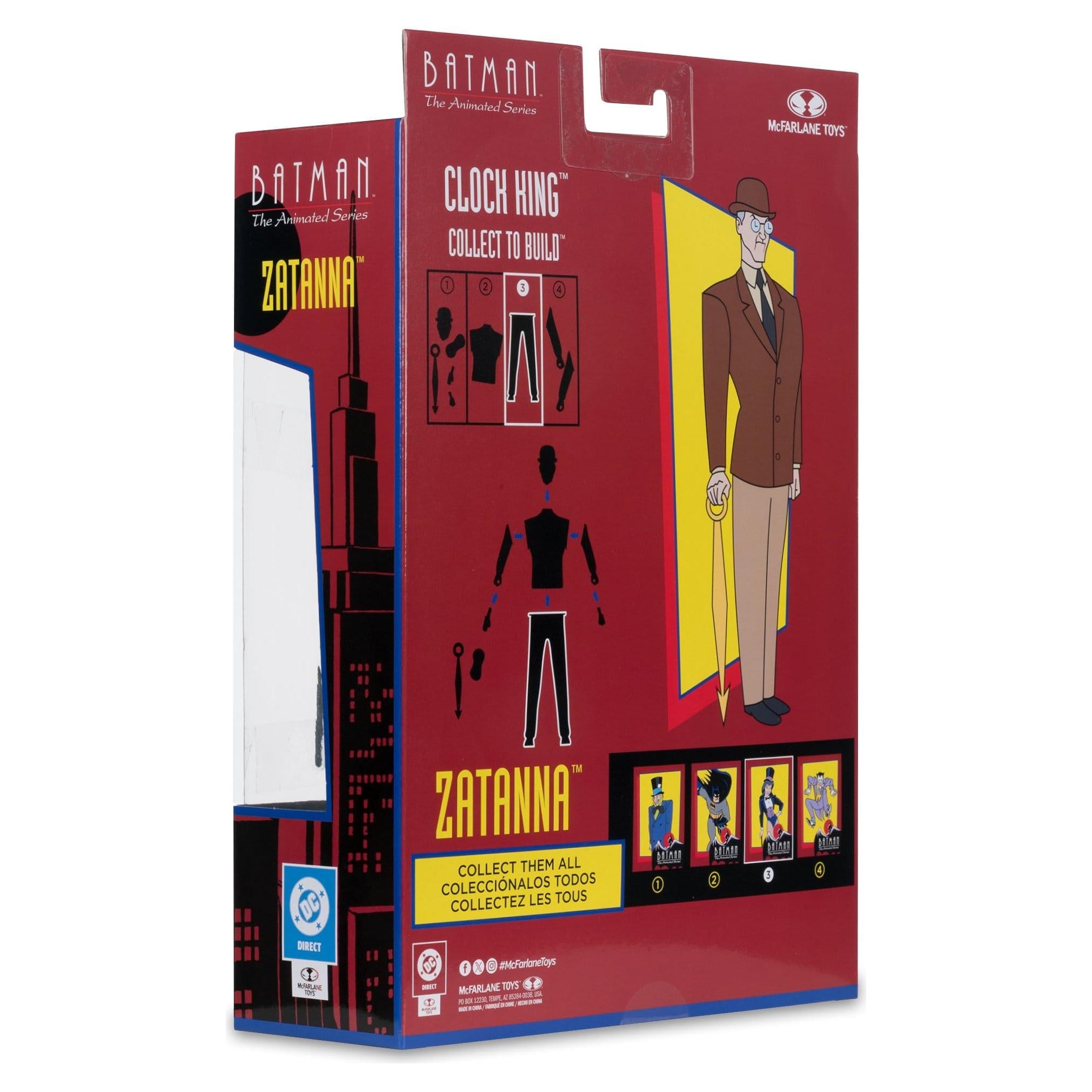 DC: Batman The Animated Series - 4 Figuren + Clock King BAF-Set-Actionfiguren-McFarlane Toys-Mighty Underground