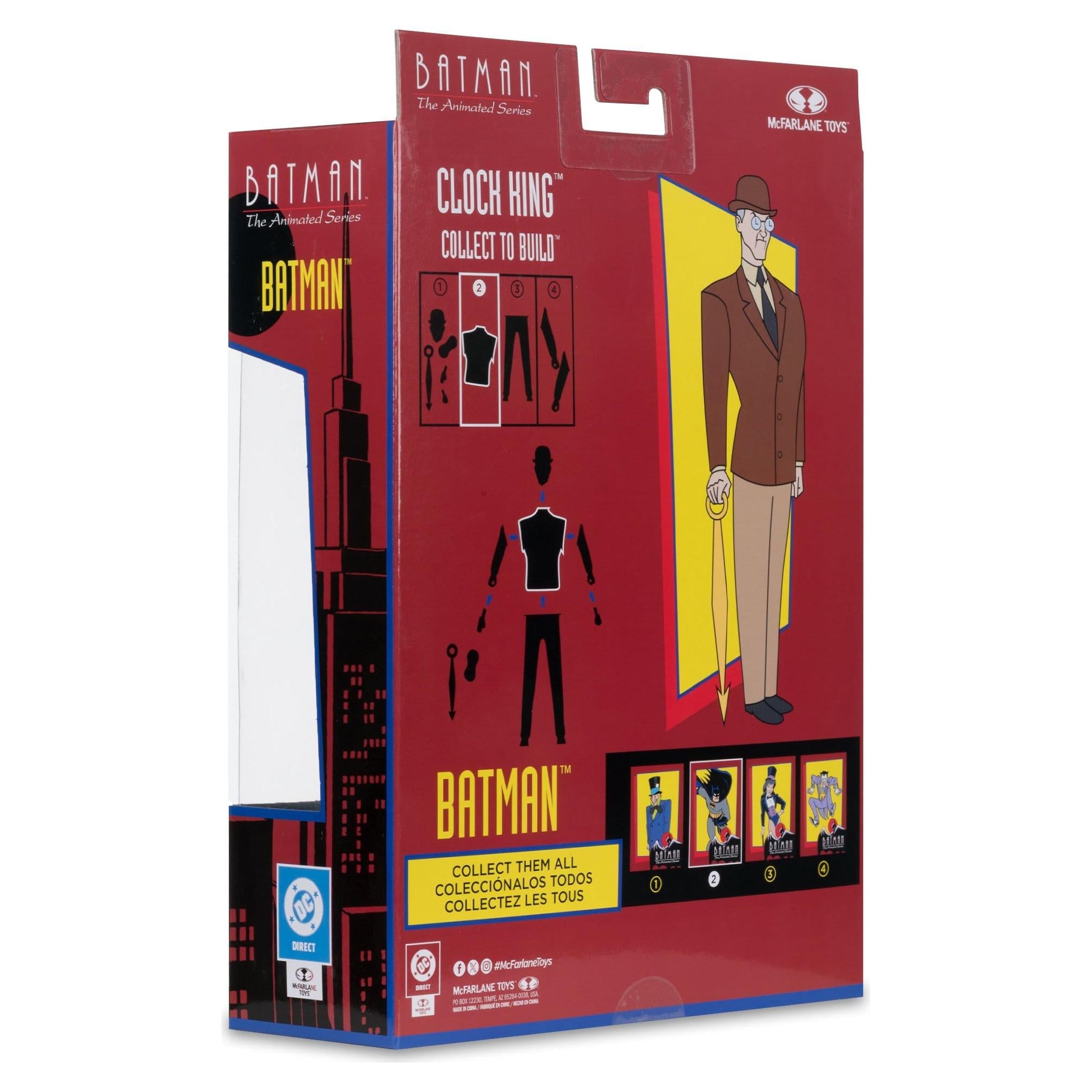 DC: Batman The Animated Series - 4 Figuren + Clock King BAF-Set-Actionfiguren-McFarlane Toys-Mighty Underground