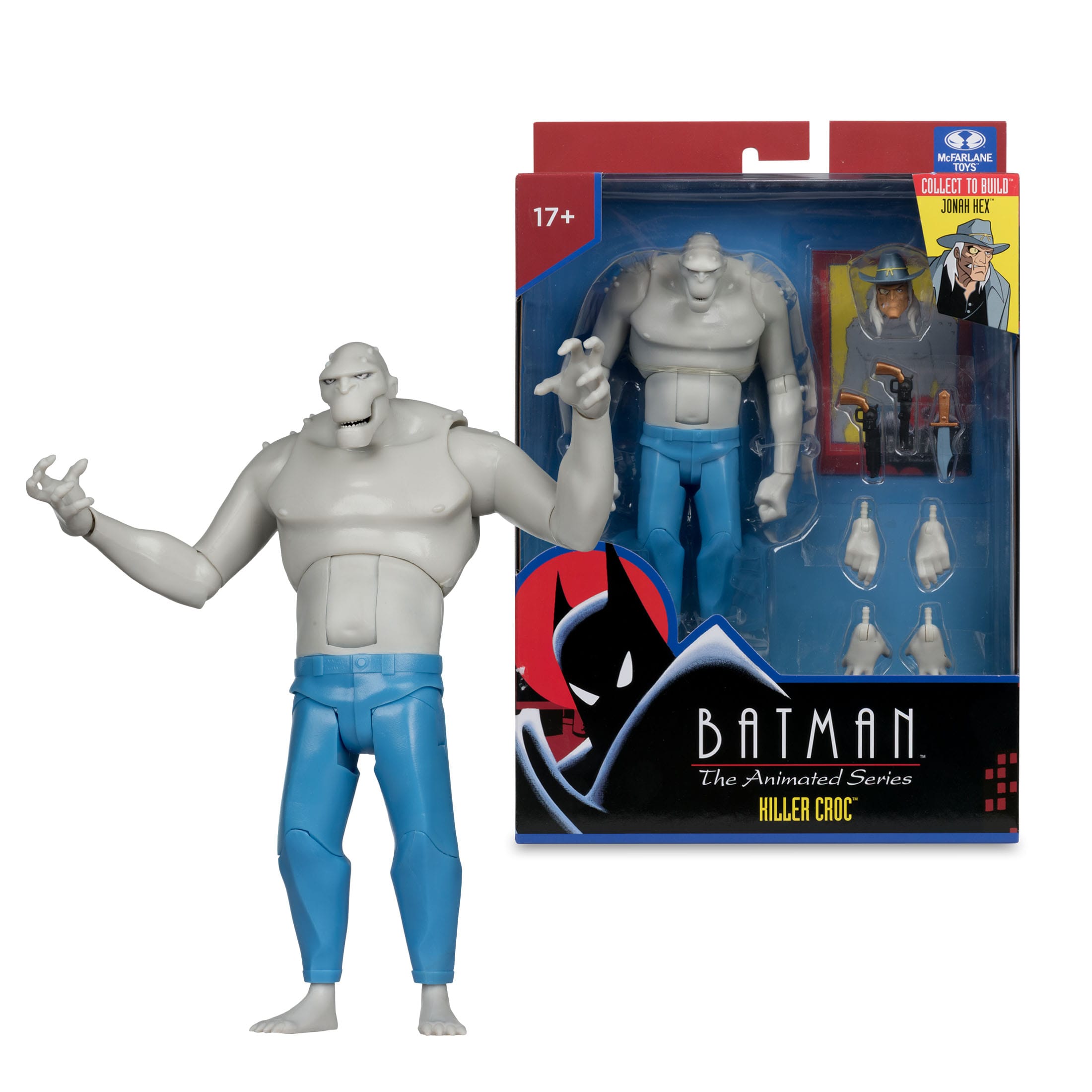 DC: Batman The Animated Series - 4 Figuren + Jonah Hex BAF-Set-Actionfiguren-McFarlane Toys-Mighty Underground