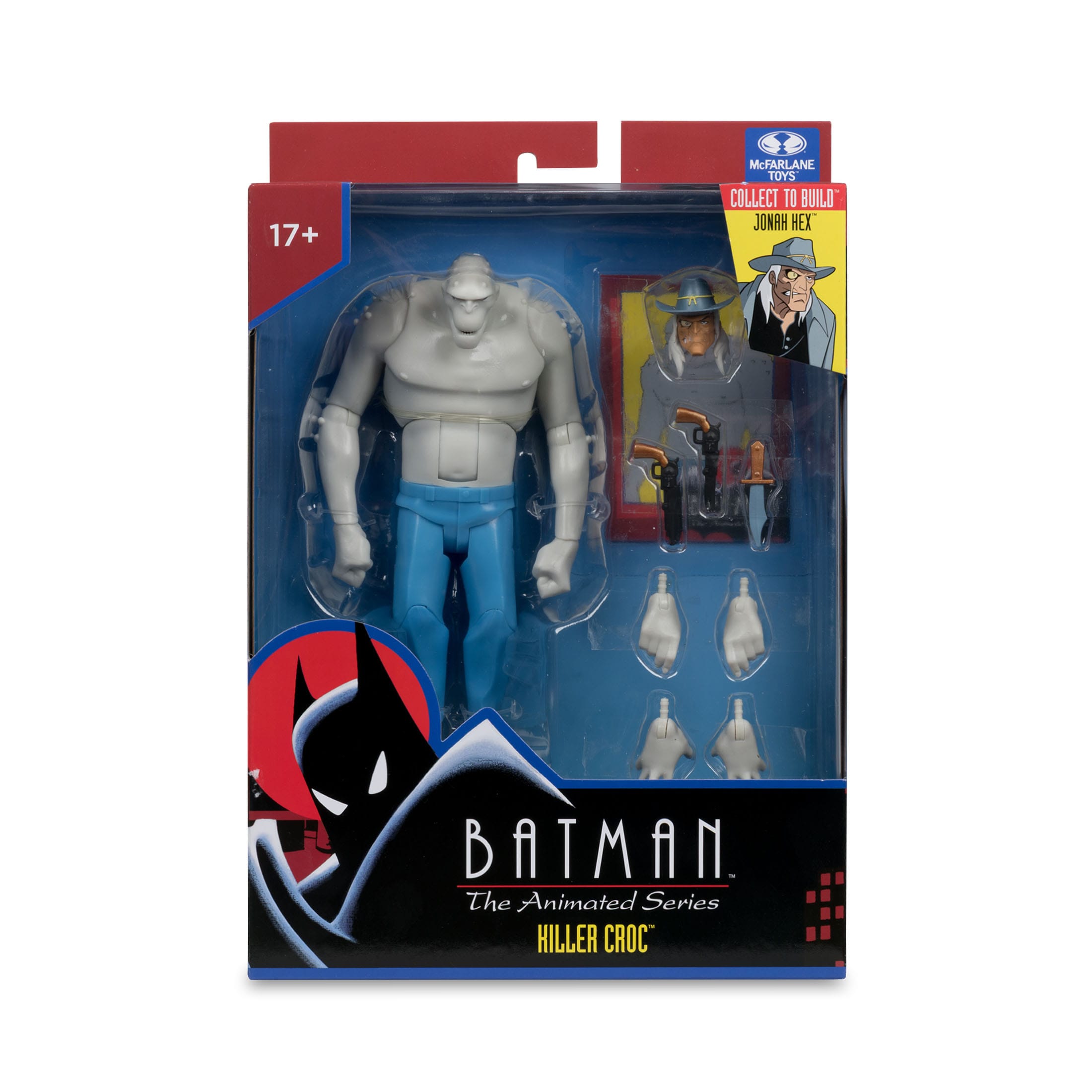 DC: Batman The Animated Series - 4 Figuren + Jonah Hex BAF-Set-Actionfiguren-McFarlane Toys-Mighty Underground