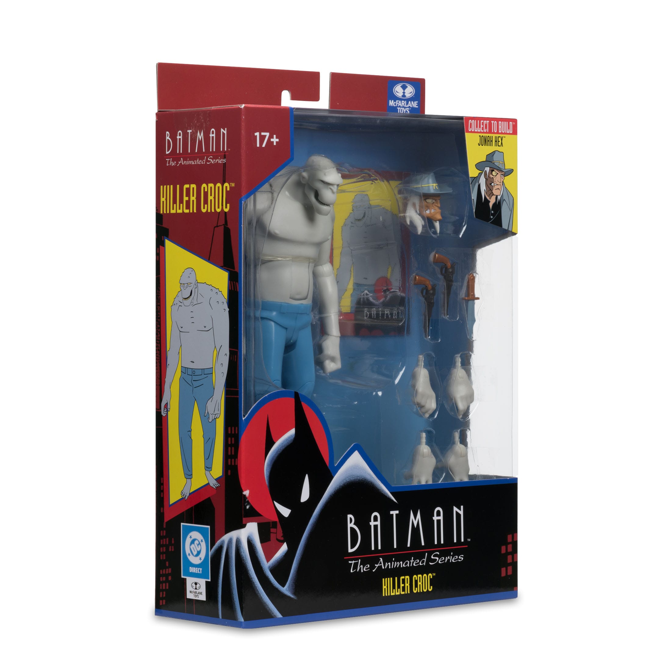 DC: Batman The Animated Series - 4 Figuren + Jonah Hex BAF-Set-Actionfiguren-McFarlane Toys-Mighty Underground
