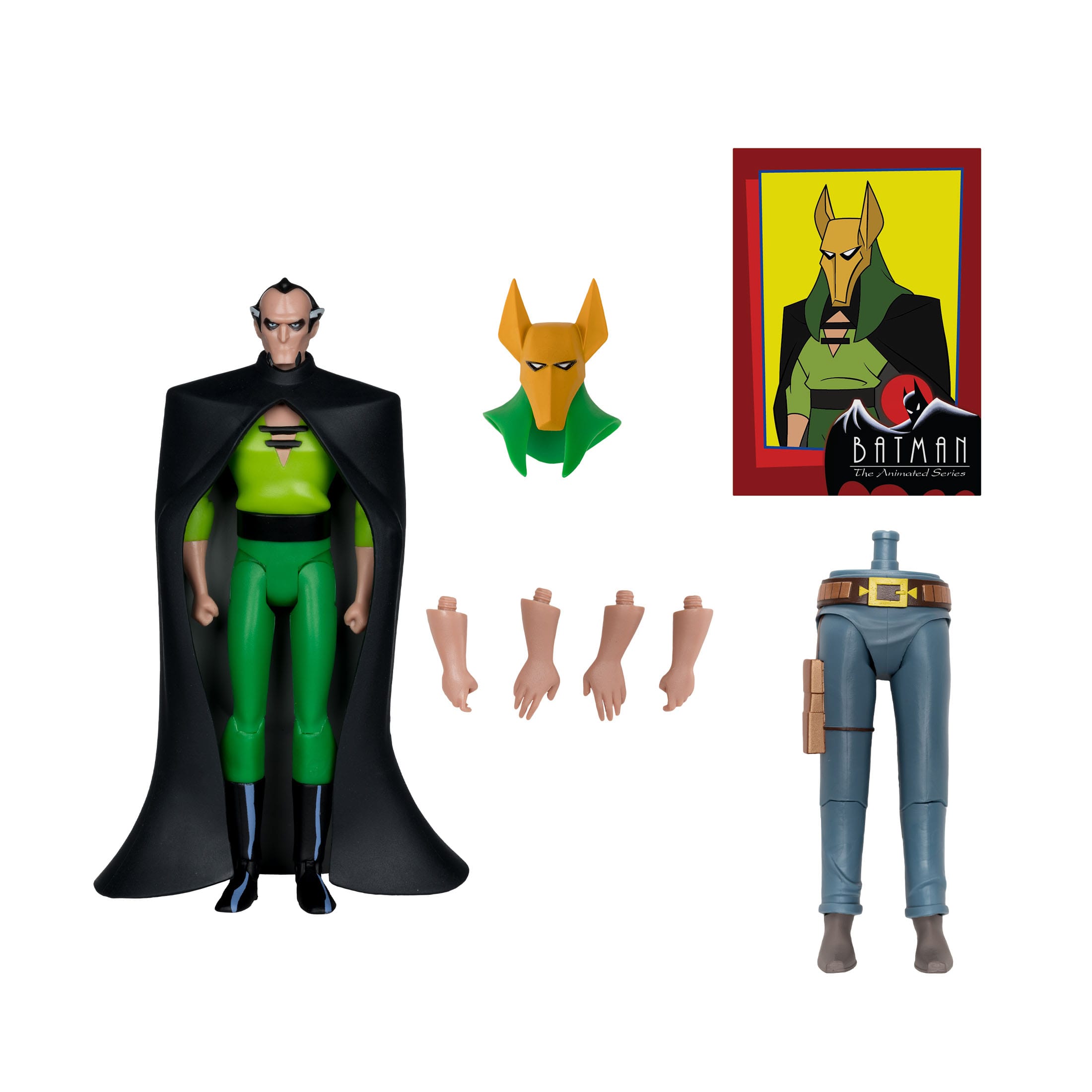 DC: Batman The Animated Series - 4 Figuren + Jonah Hex BAF-Set-Actionfiguren-McFarlane Toys-Mighty Underground