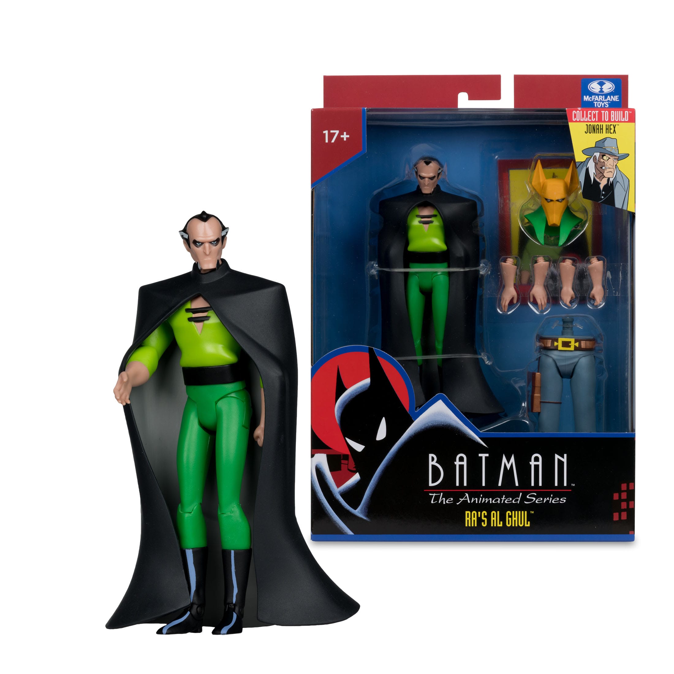 DC: Batman The Animated Series - 4 Figuren + Jonah Hex BAF-Set-Actionfiguren-McFarlane Toys-Mighty Underground