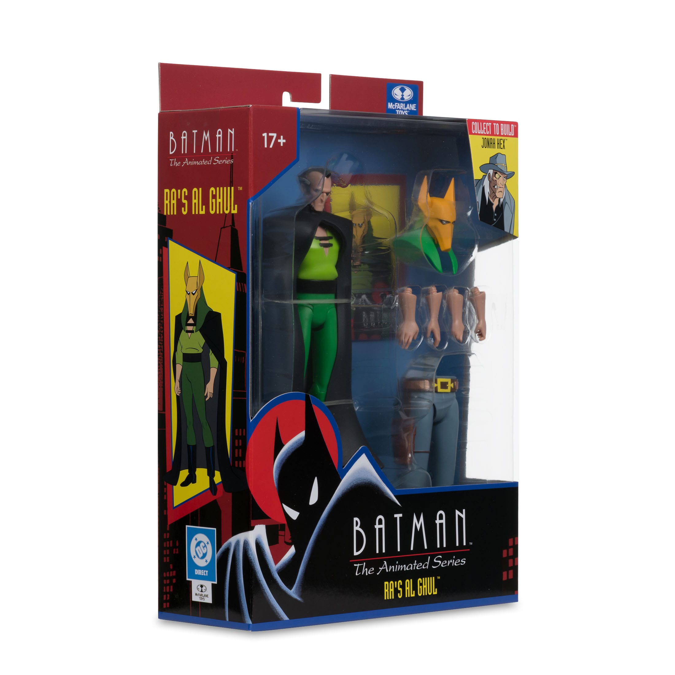 DC: Batman The Animated Series - 4 Figuren + Jonah Hex BAF-Set-Actionfiguren-McFarlane Toys-Mighty Underground