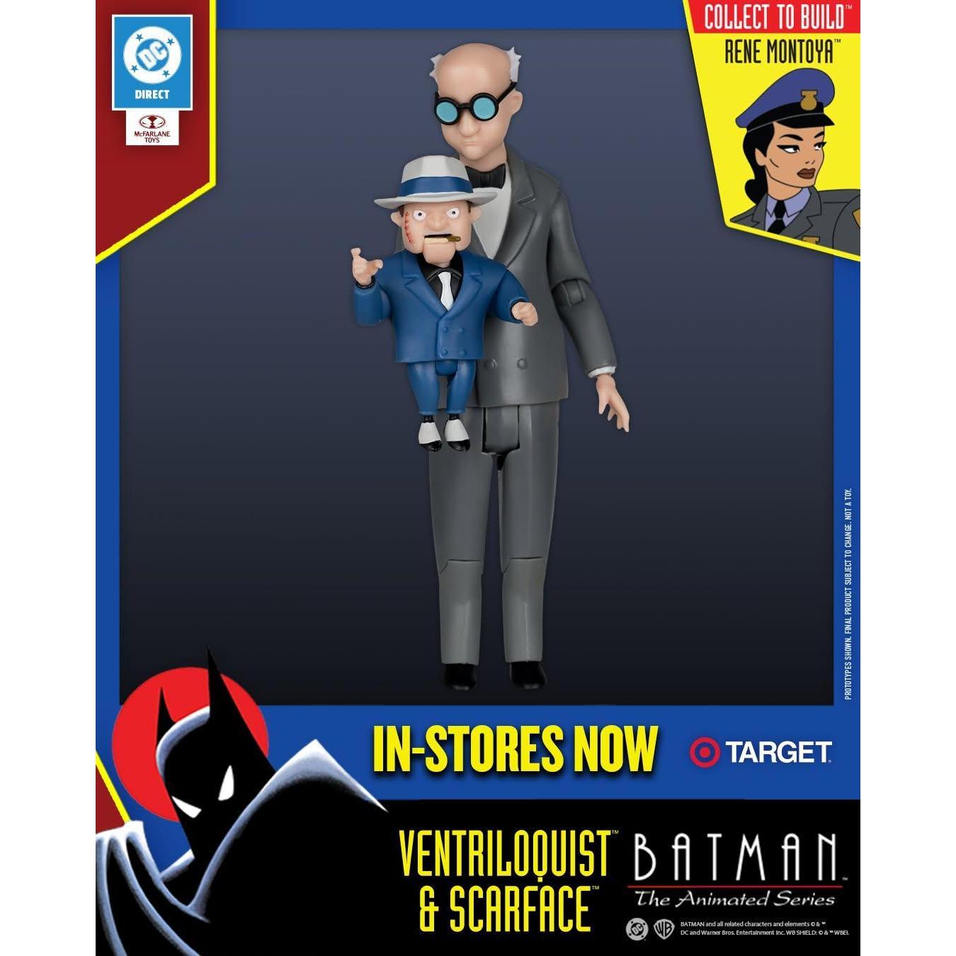 DC: Batman The Animated Series - 4 Figuren + Rene Montoya BAF-Set-Actionfiguren-McFarlane Toys-Mighty Underground