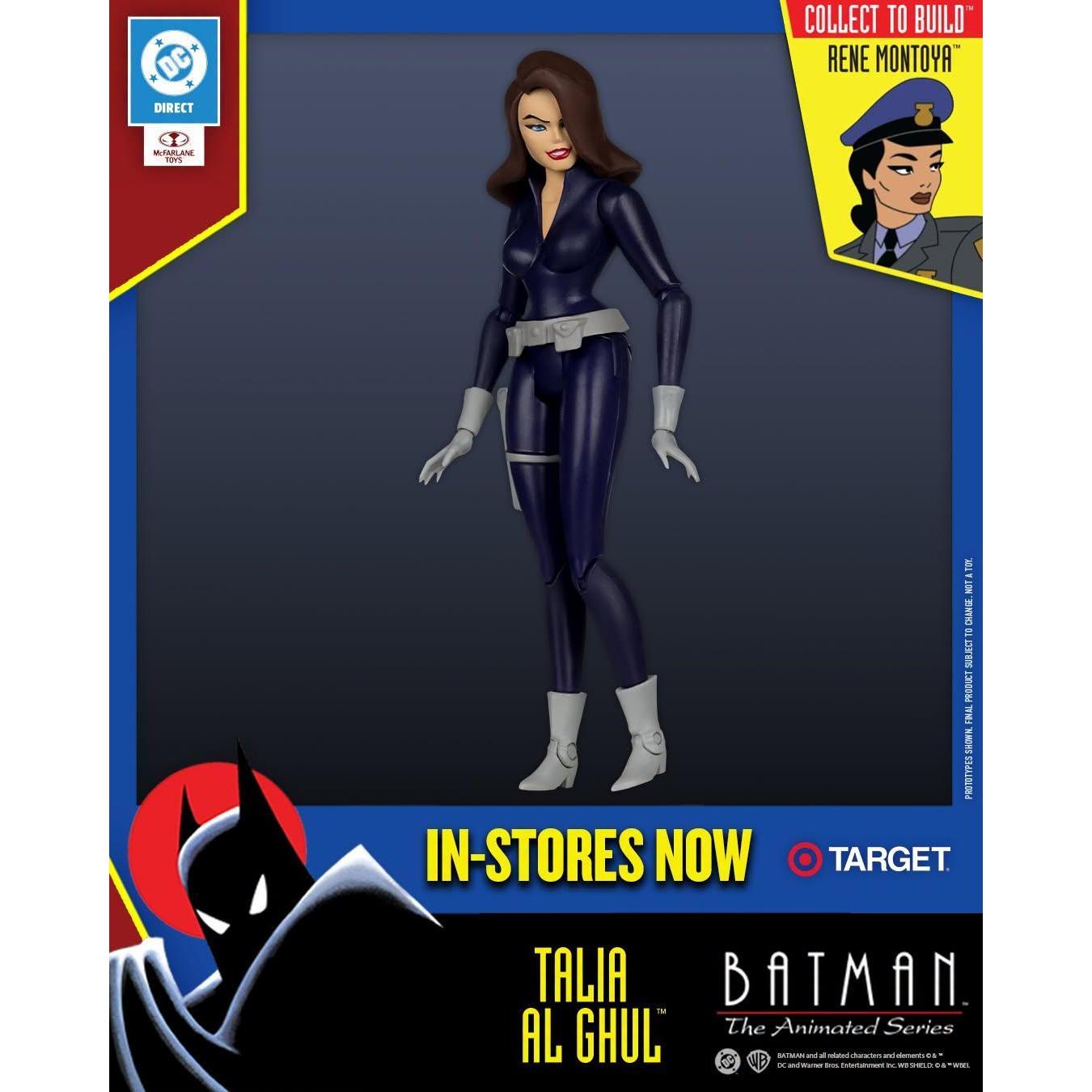 DC: Batman The Animated Series - 4 Figuren + Rene Montoya BAF-Set-Actionfiguren-McFarlane Toys-Mighty Underground