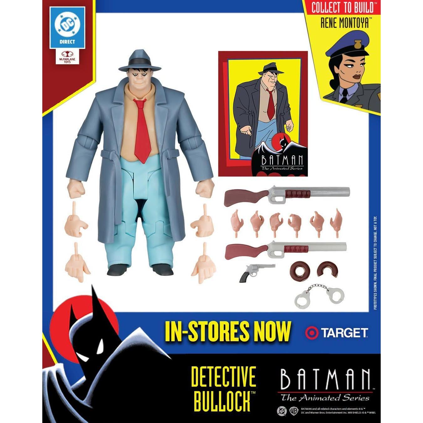 DC: Batman The Animated Series - 4 Figuren + Rene Montoya BAF-Set-Actionfiguren-McFarlane Toys-Mighty Underground
