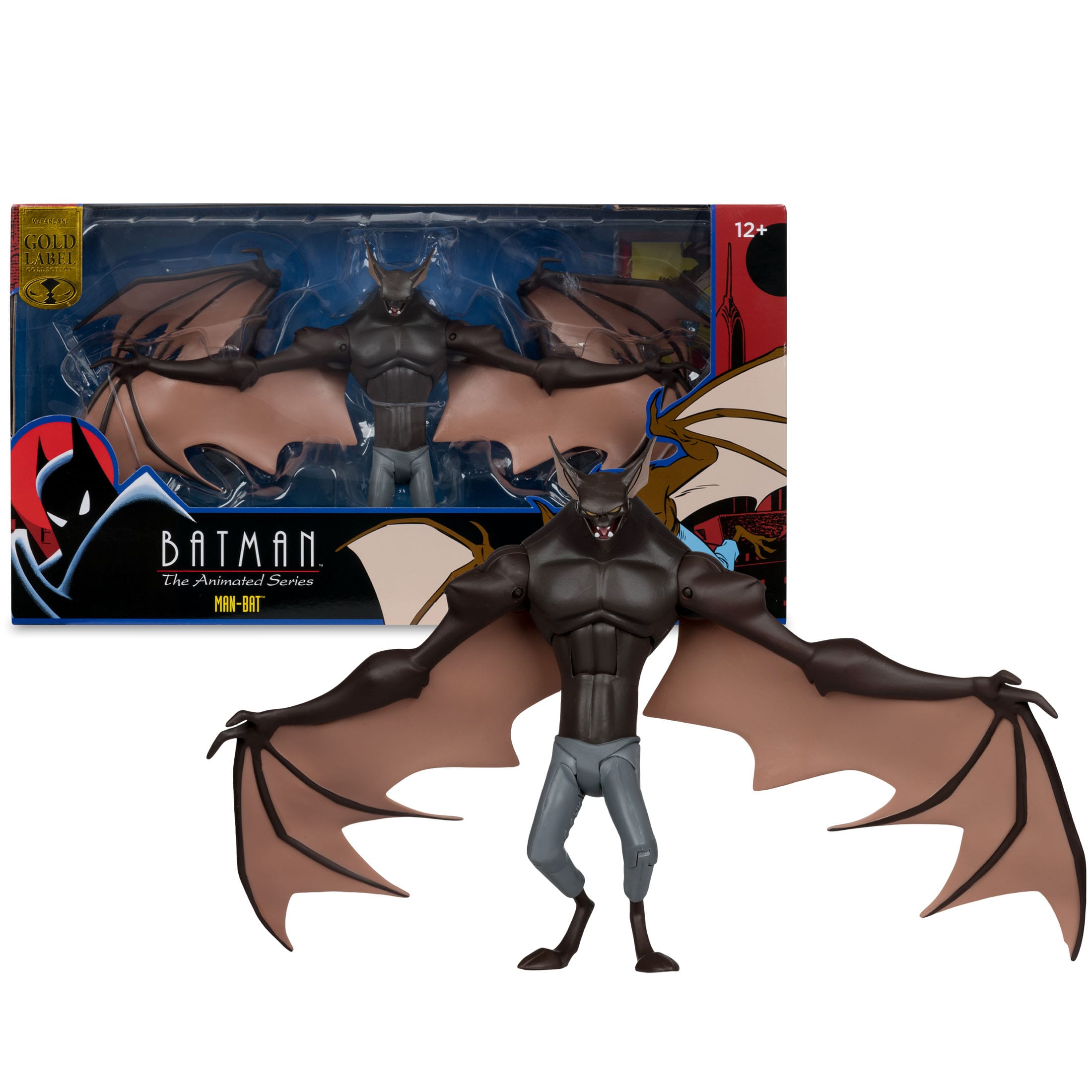 DC: Batman The Animated Series - Man-Bat-Actionfiguren-McFarlane Toys-Mighty Underground
