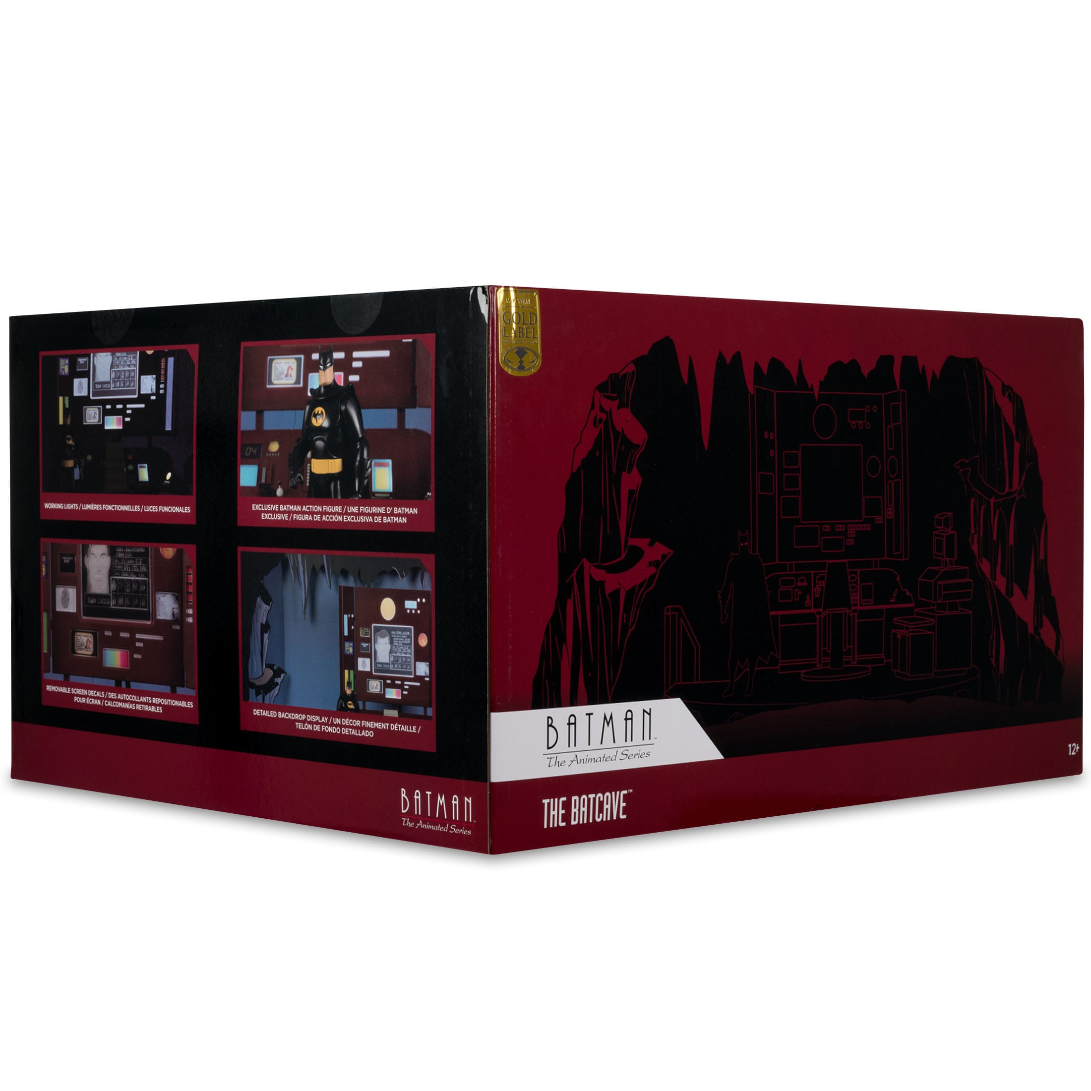 DC: Batman The Animated Series - The Batcave Playset-Actionfiguren-McFarlane Toys-Mighty Underground