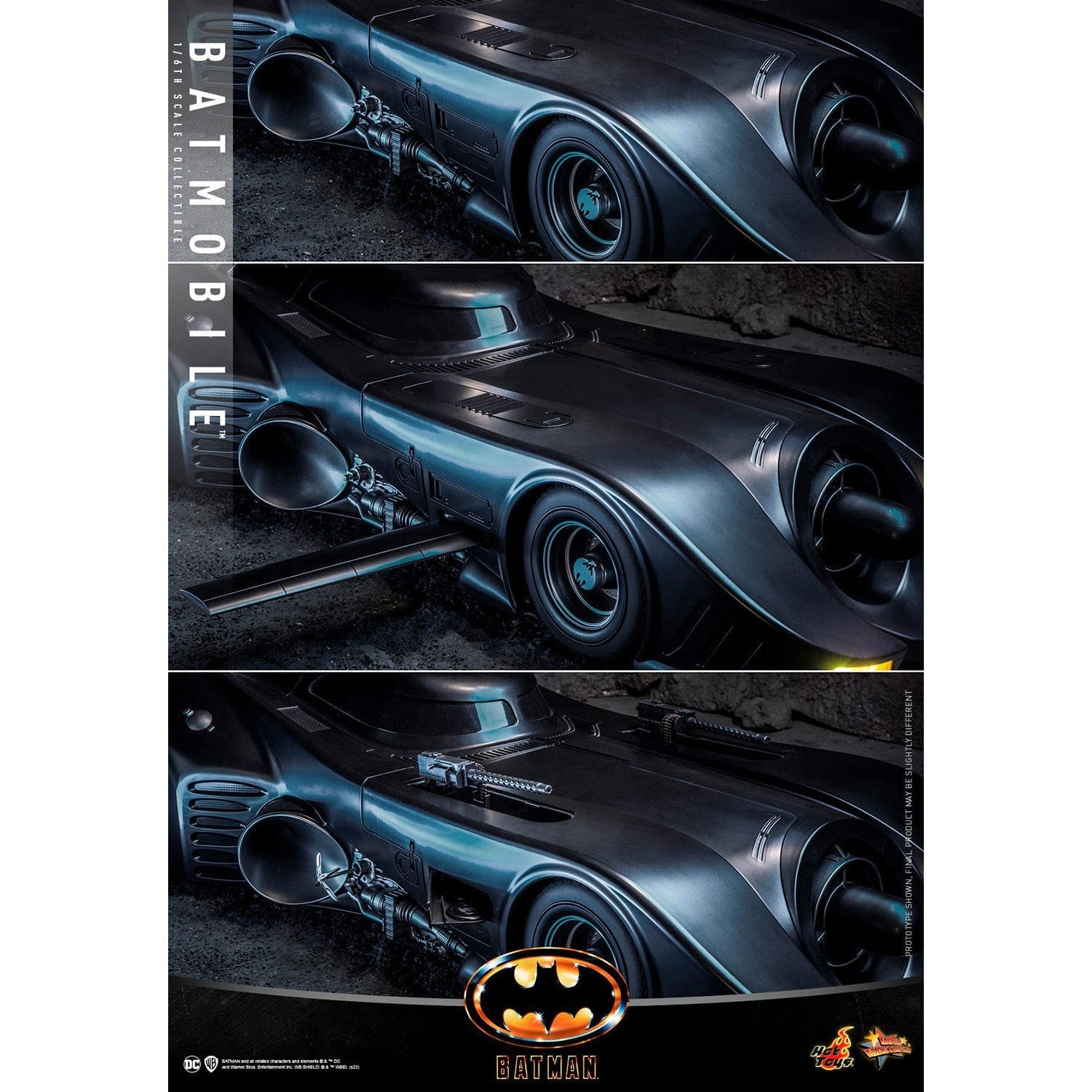 DC Comics: Batman (1989) - Batmobile 1/6-Actionfiguren-Hot Toys-Mighty Underground