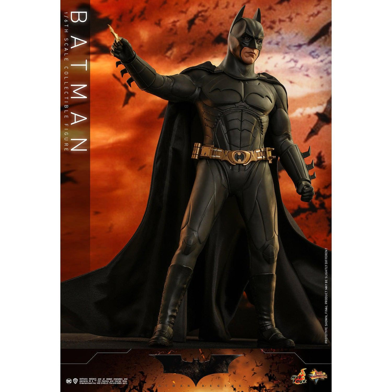 DC Comics: Batman Begins - Batman Exclusive 1/6-Actionfiguren-Hot Toys-Mighty Underground