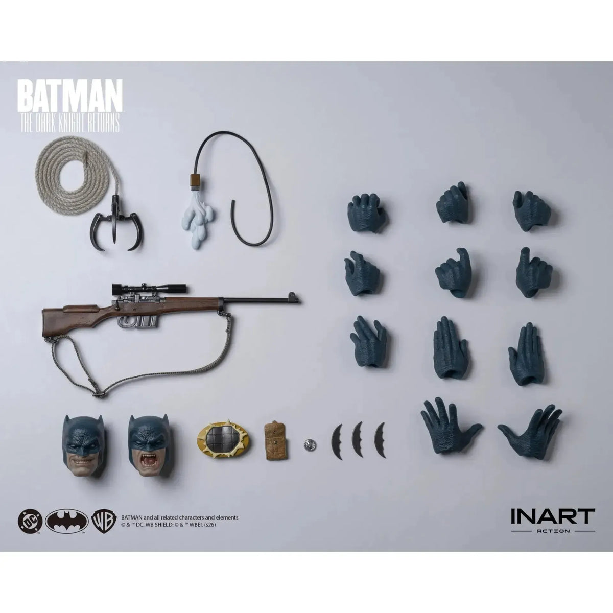 DC Comics: Batman The Dark Knight Returns Blue Suit - 1/12-Actionfiguren-INART-Mighty Underground