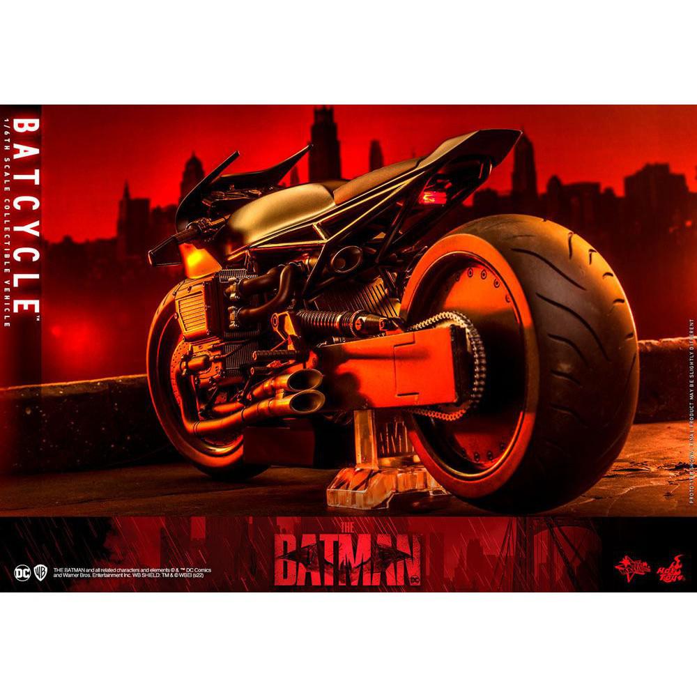 DC Comics: The Batman - Batcycle 1/6-Actionfiguren-Hot Toys-Mighty Underground