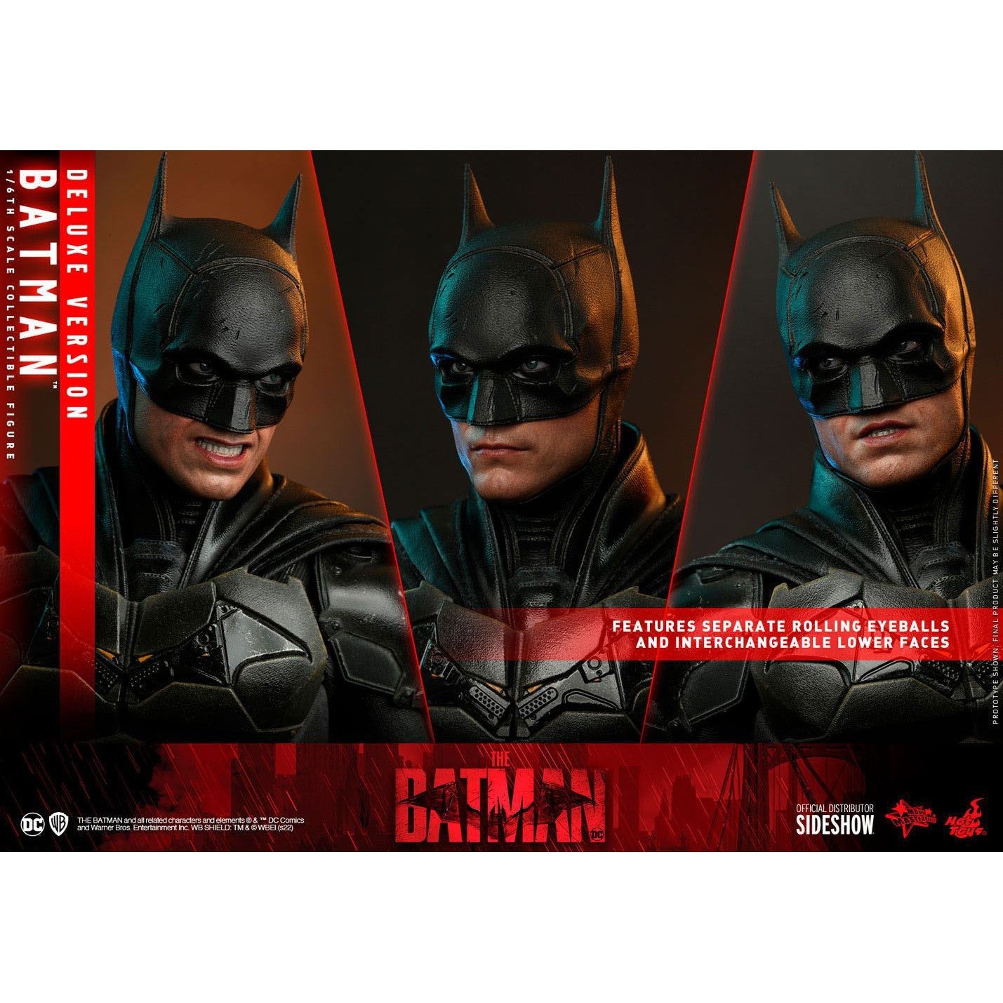 DC Comics: The Batman - Batman Deluxe Version 1/6-Actionfiguren-Hot Toys-Mighty Underground