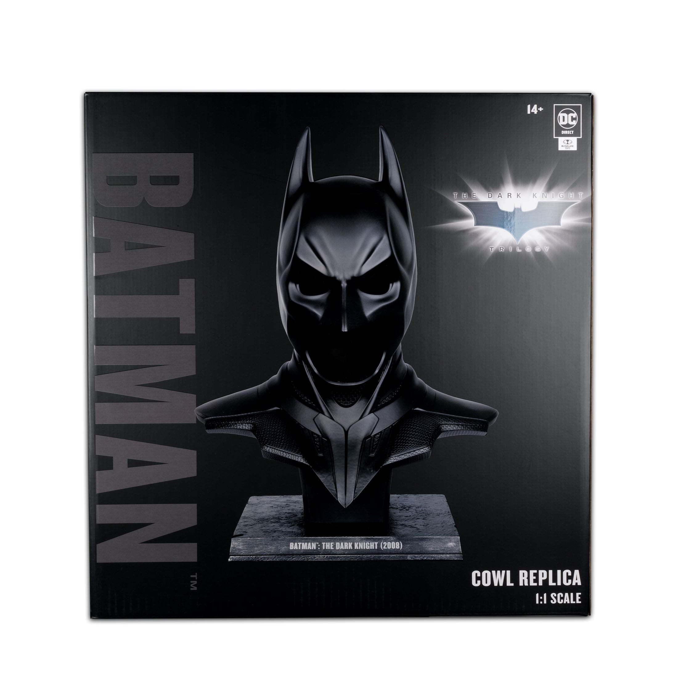 DC Comics: The Dark Knight (2008): Batman - Replik Mask-Replik-McFarlane Toys-Mighty Underground