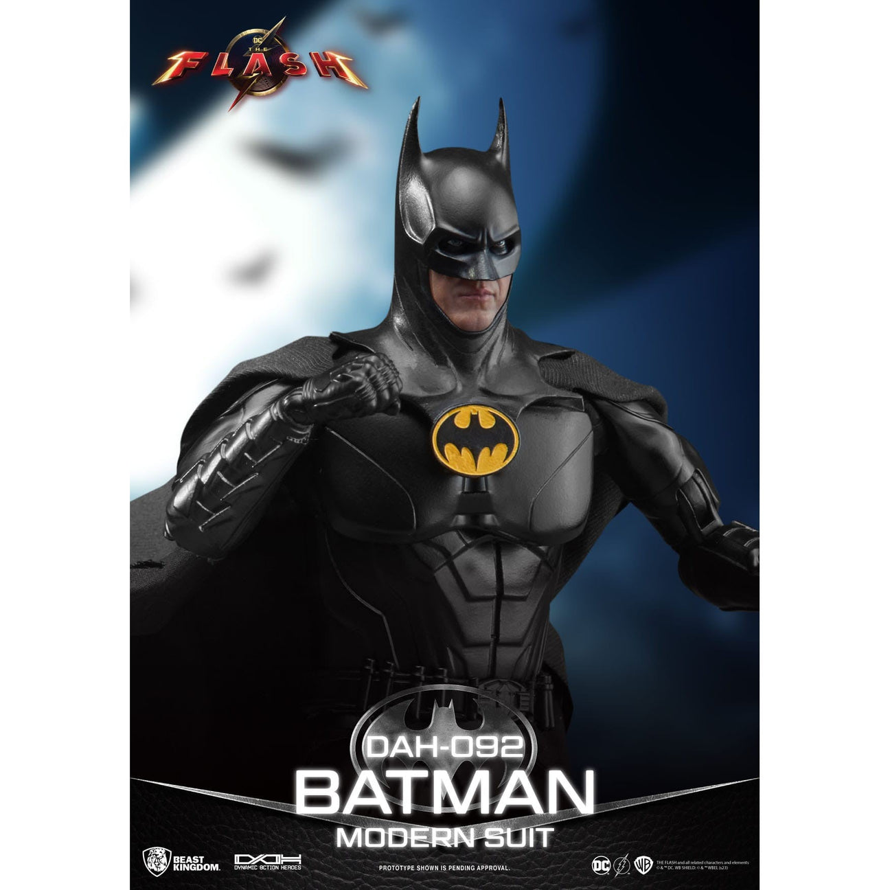 DC Comics The Flash: Batman Modern Suit - 1/9-Actionfiguren-Beast Kingdom-Mighty Underground