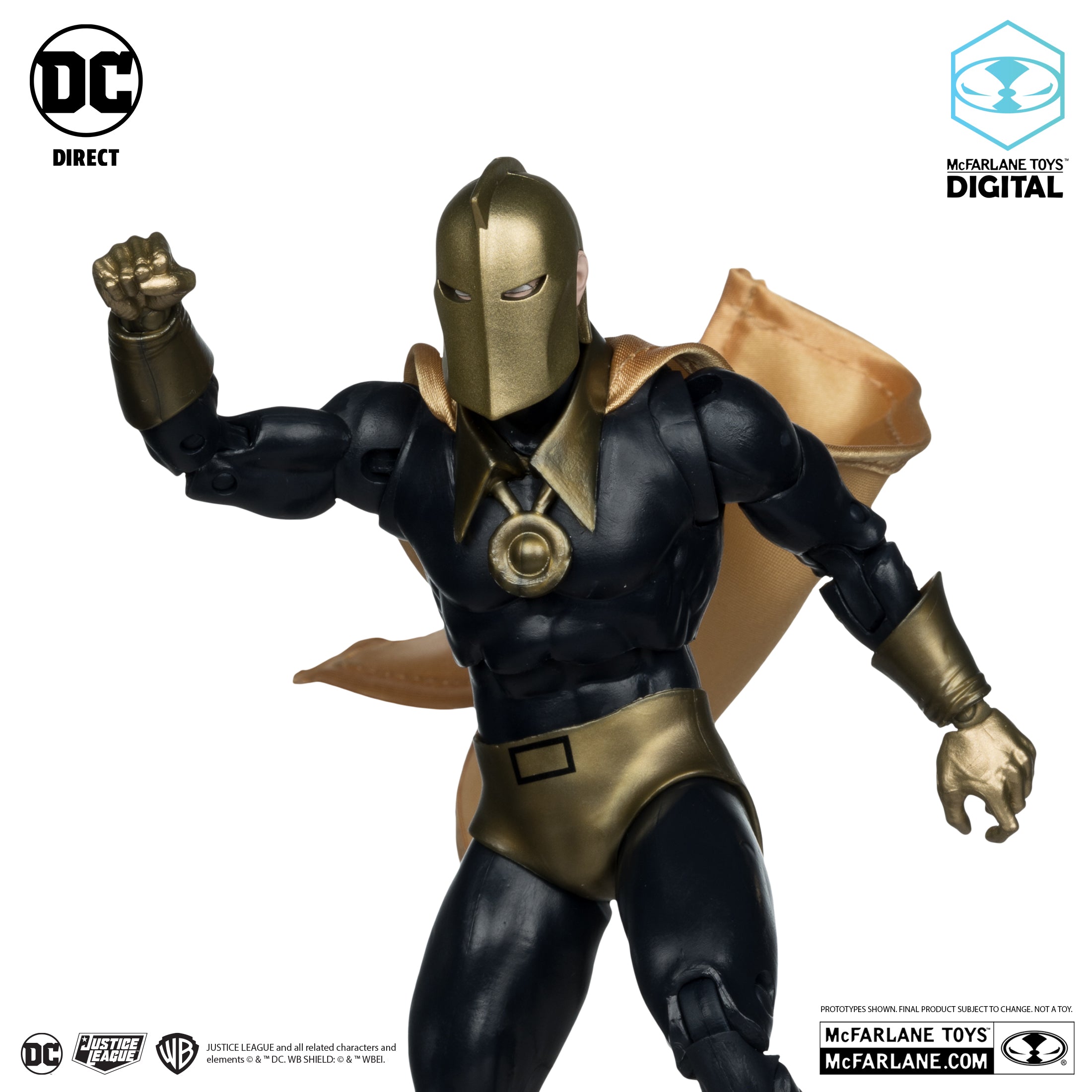 DC Direct: Dr. Fate (Silver Age) [Chase]-Actionfiguren-McFarlane Toys-Mighty Underground