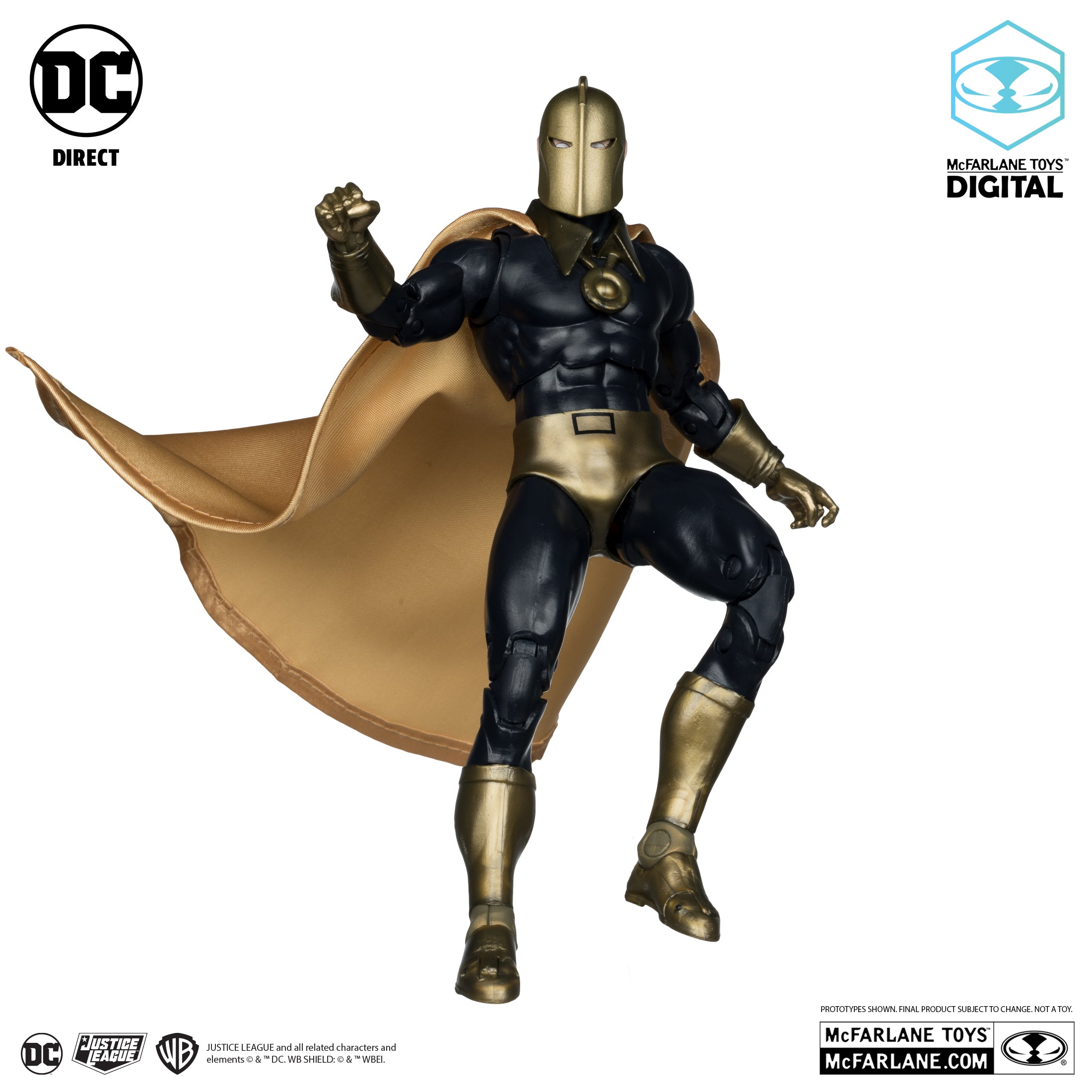 DC Direct: Dr. Fate (Silver Age) [Chase]-Actionfiguren-McFarlane Toys-Mighty Underground