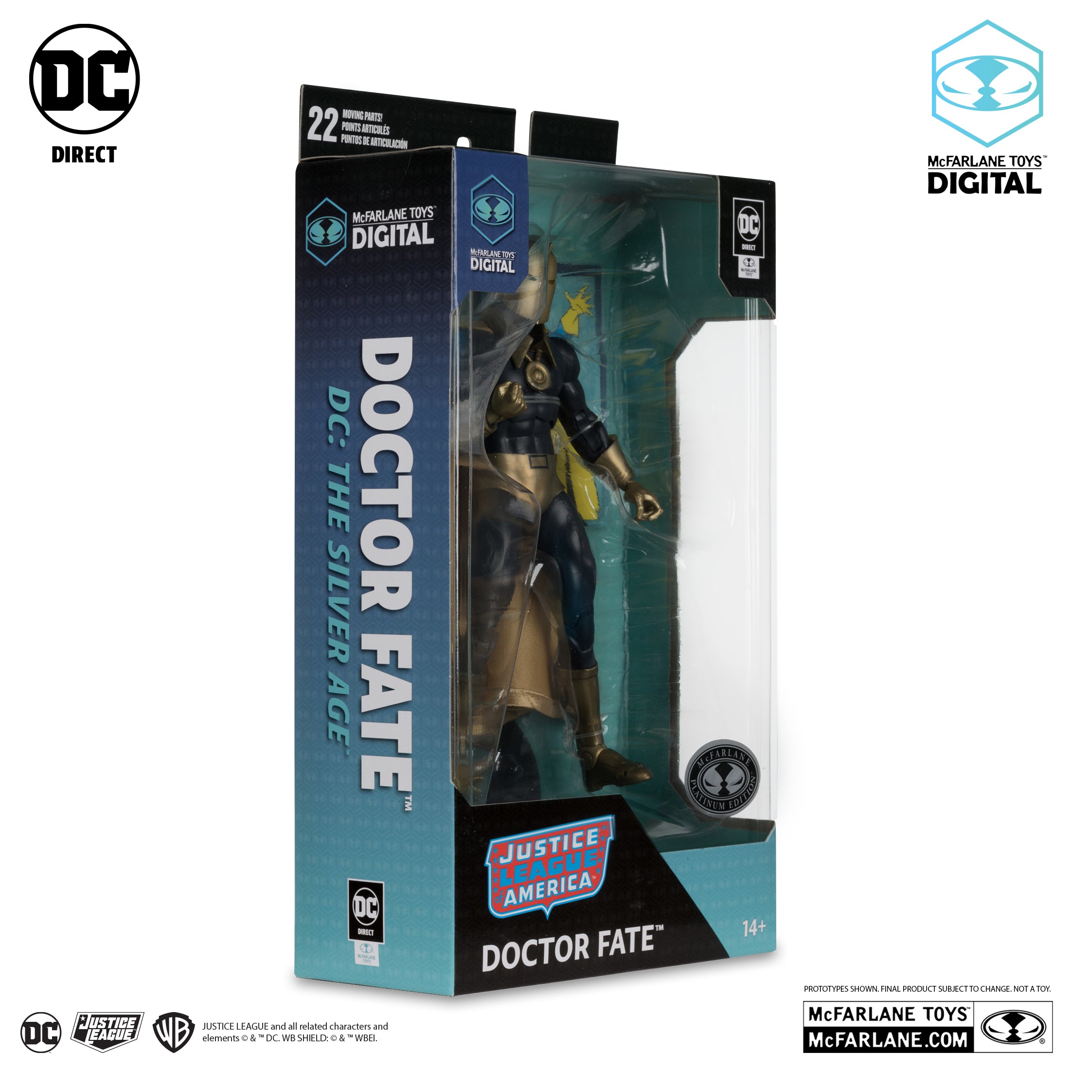 DC Direct: Dr. Fate (Silver Age) [Chase]-Actionfiguren-McFarlane Toys-Mighty Underground