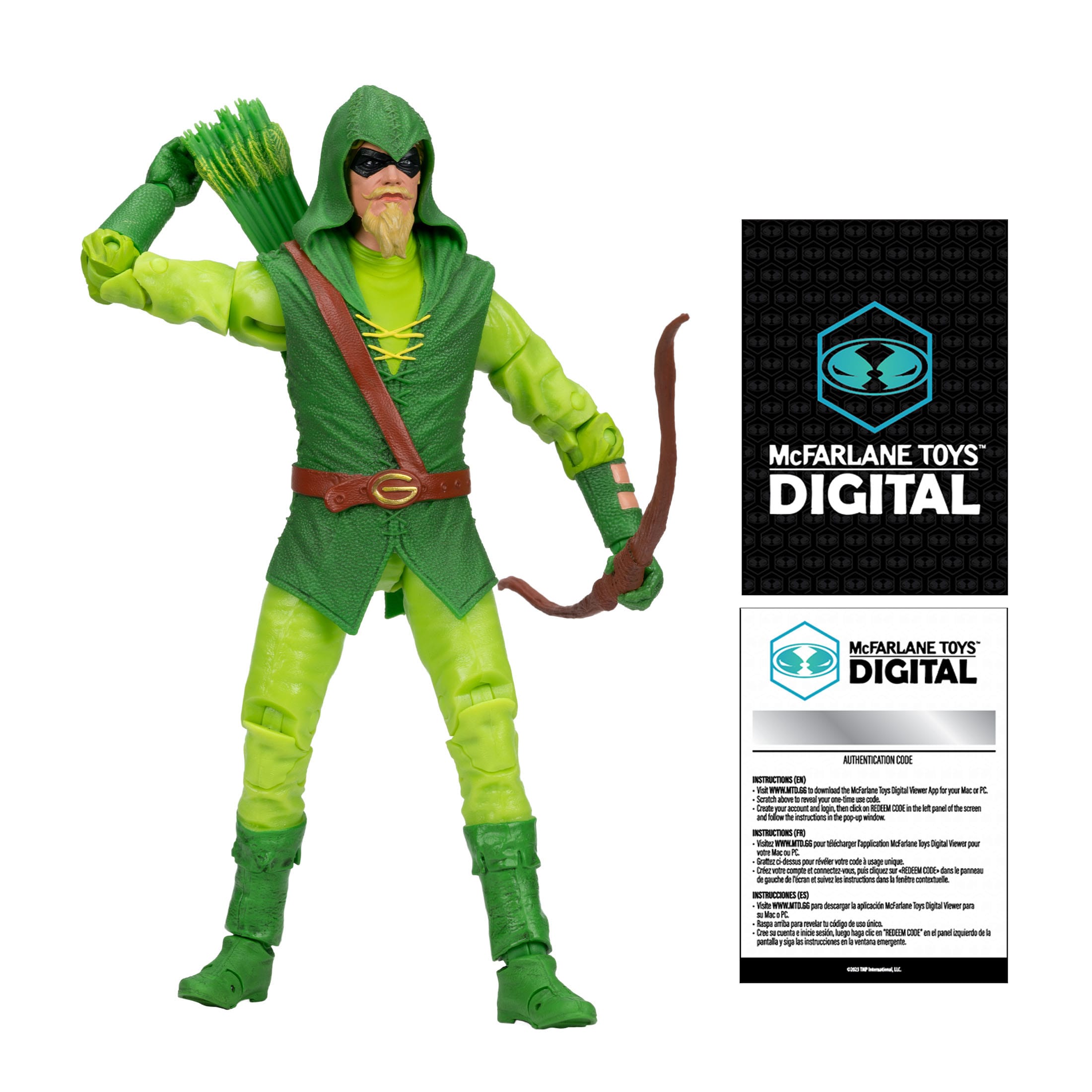 DC Direct: Green Arrow (Longbow Hunter)-Actionfiguren-McFarlane Toys-Mighty Underground