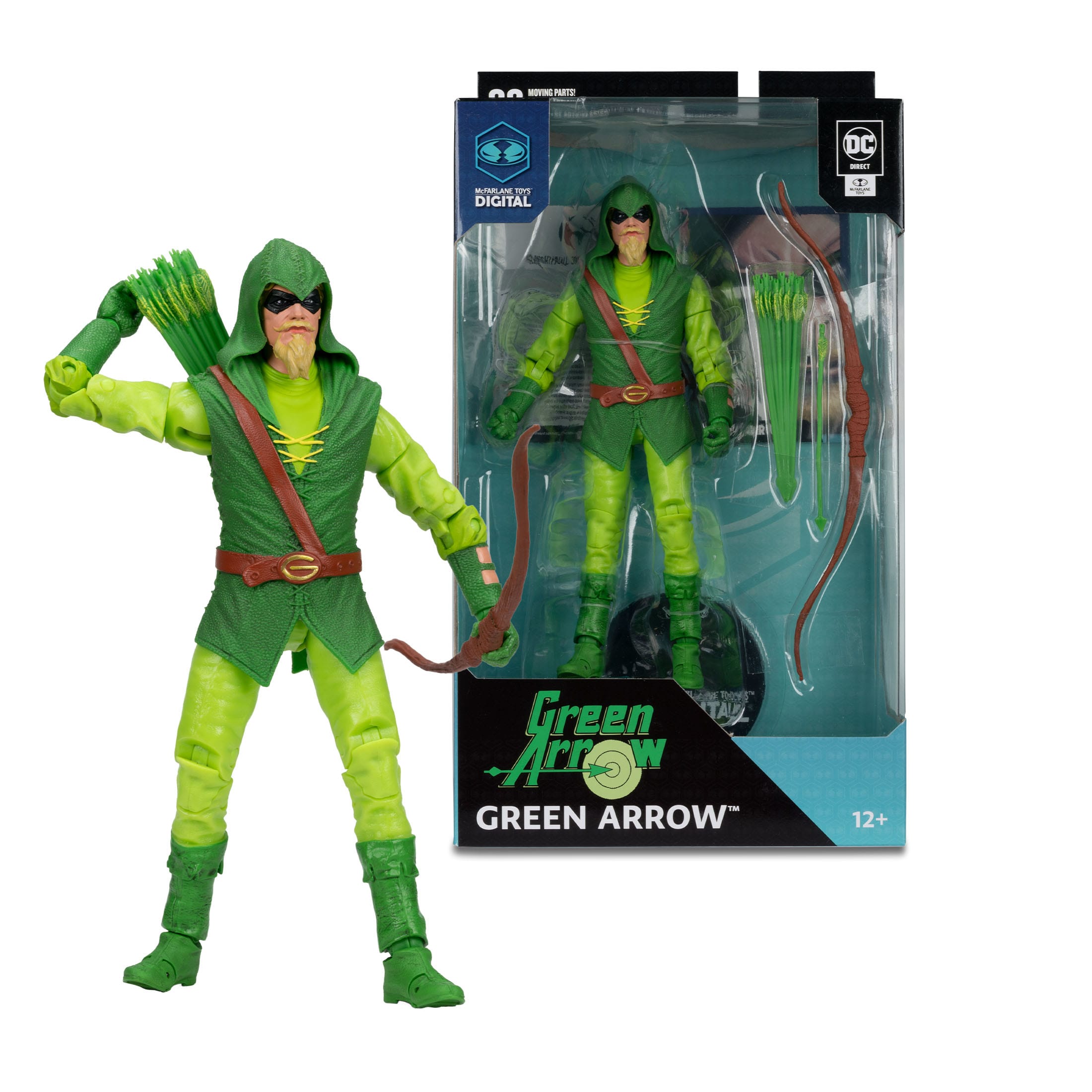 DC Direct: Green Arrow (Longbow Hunter)-Actionfiguren-McFarlane Toys-Mighty Underground