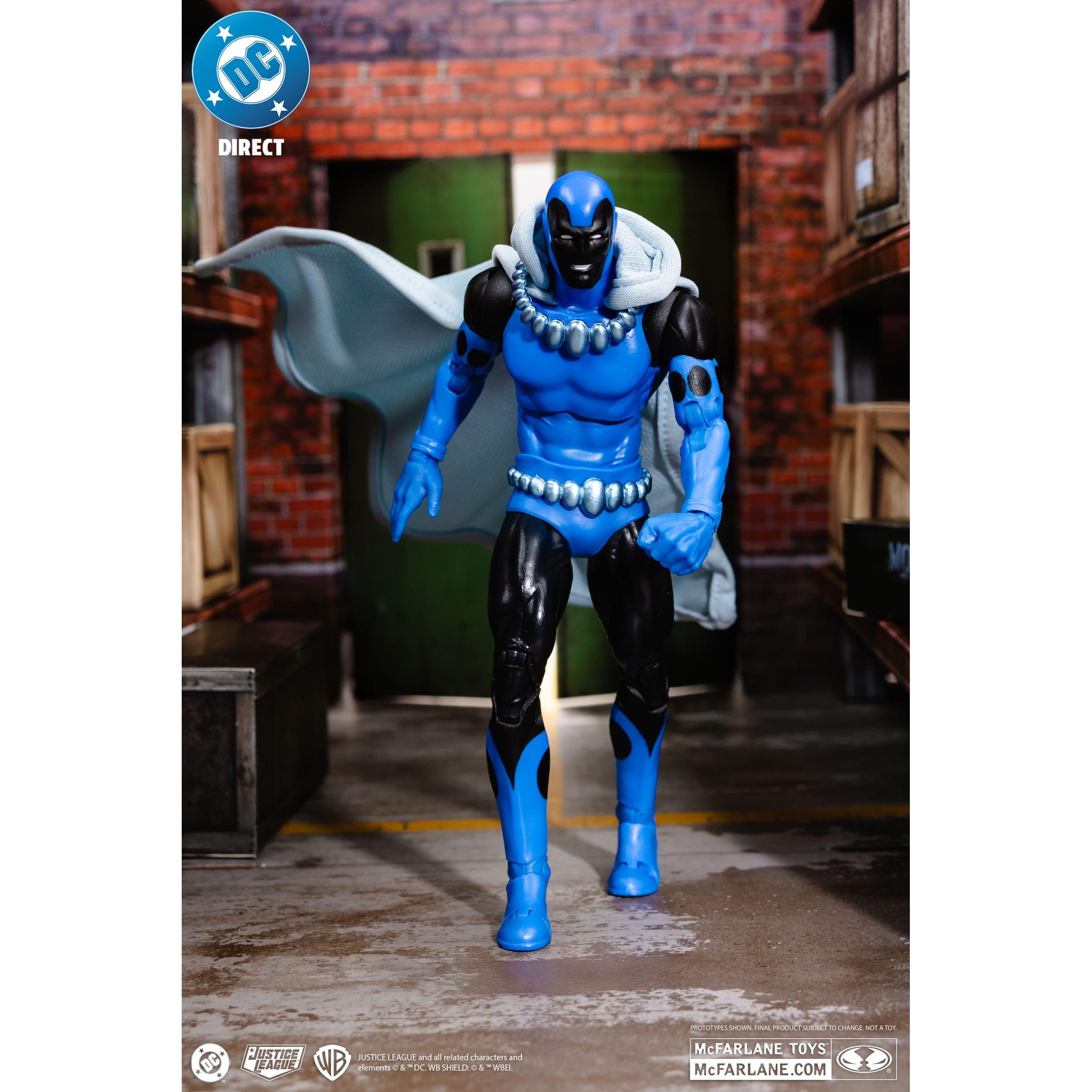 DC Direct: Obsidian (Infinity Inc #16) with Lithograph (Gold Label)-Actionfiguren-McFarlane Toys-Mighty Underground