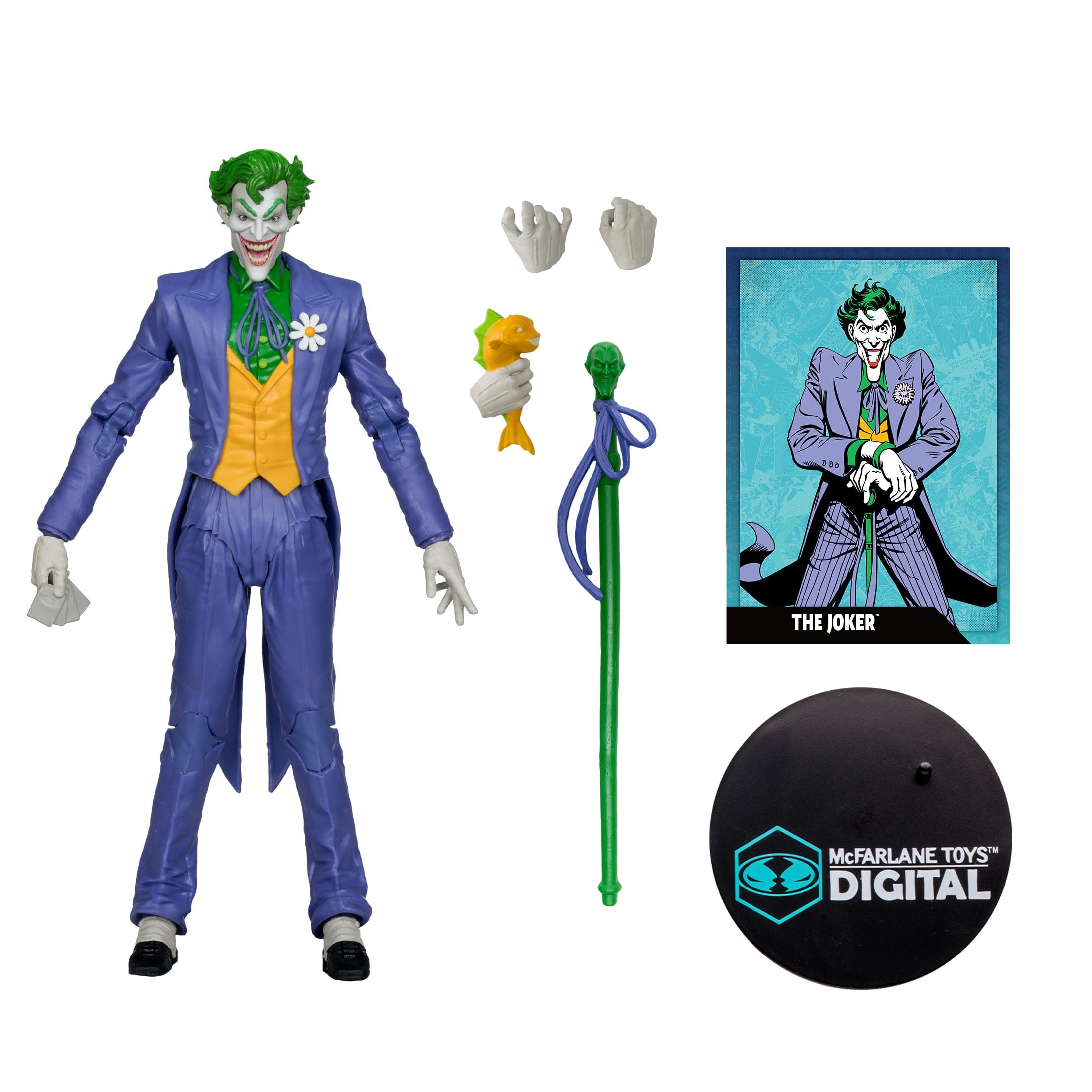 DC Direct: The Joker (DC: The Silver Age) [Chase]-Actionfiguren-McFarlane Toys-Mighty Underground