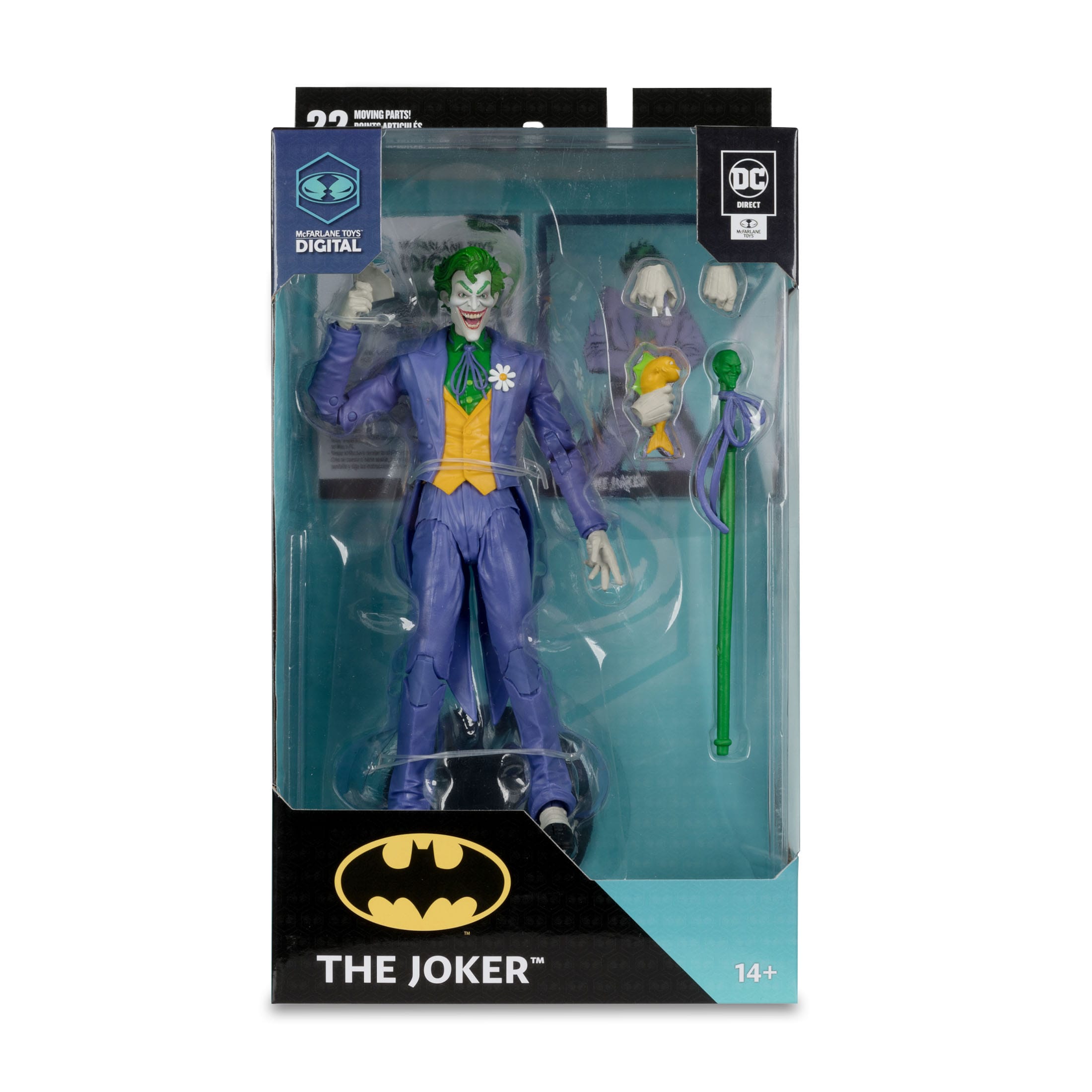 DC Direct: The Joker (DC: The Silver Age) [Chase]-Actionfiguren-McFarlane Toys-Mighty Underground