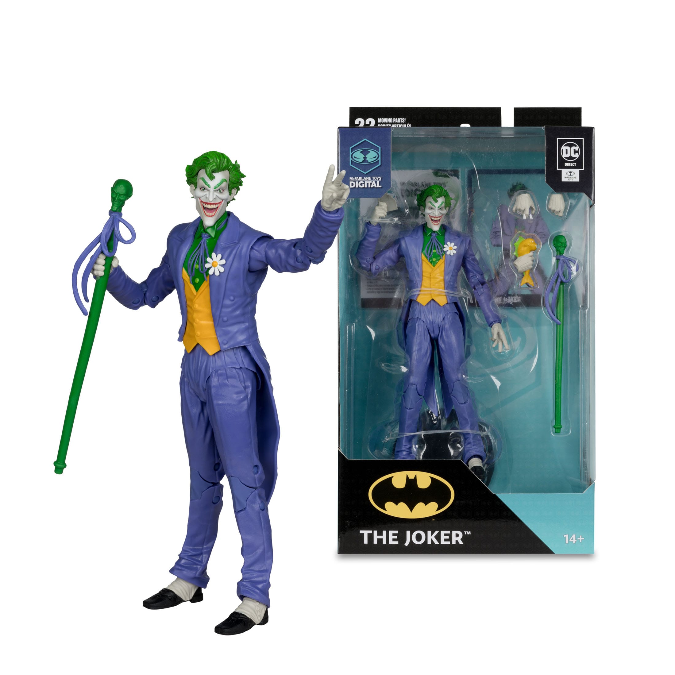 DC Direct: The Joker (DC: The Silver Age) [Chase]-Actionfiguren-McFarlane Toys-Mighty Underground