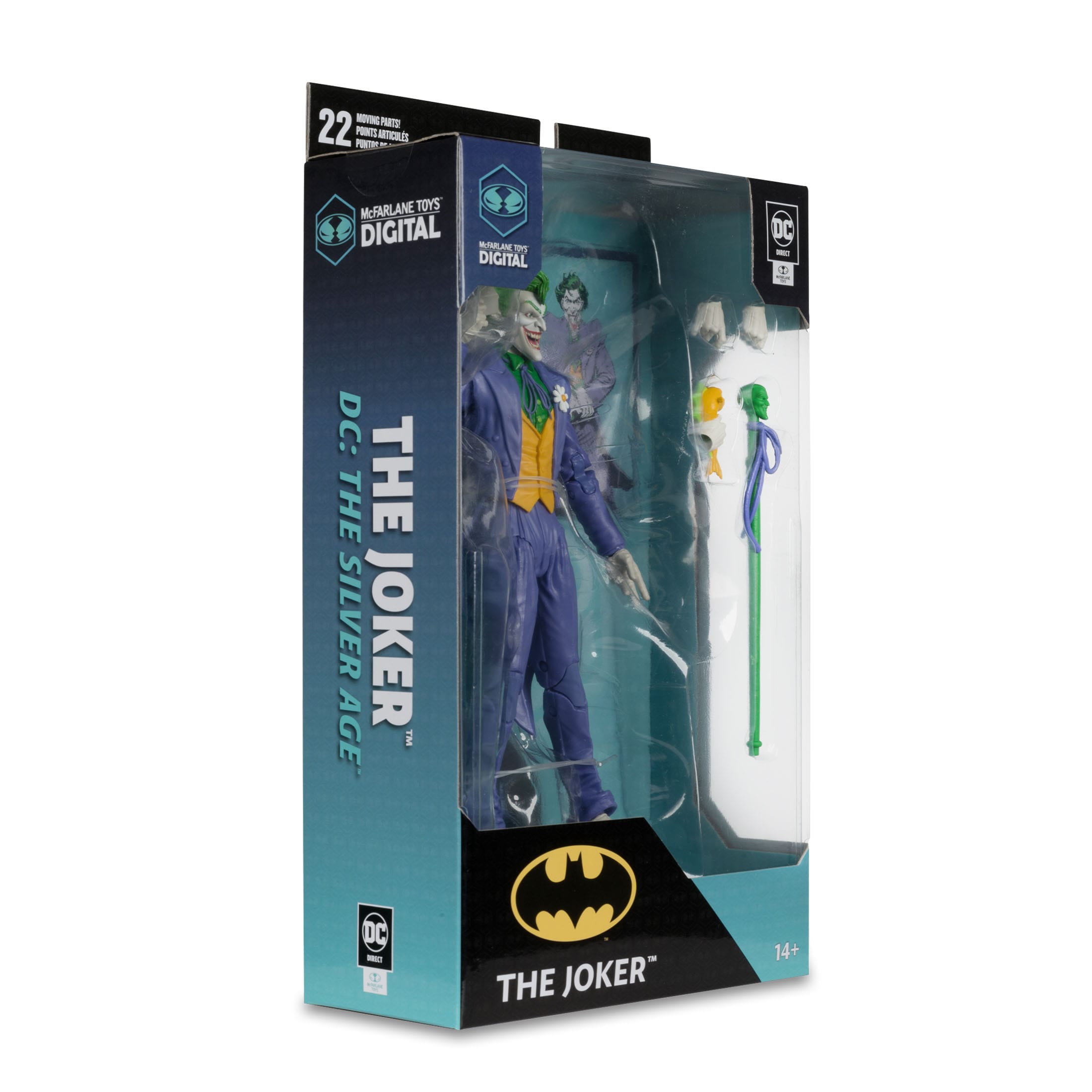 DC Direct: The Joker (DC: The Silver Age) [Chase]-Actionfiguren-McFarlane Toys-Mighty Underground